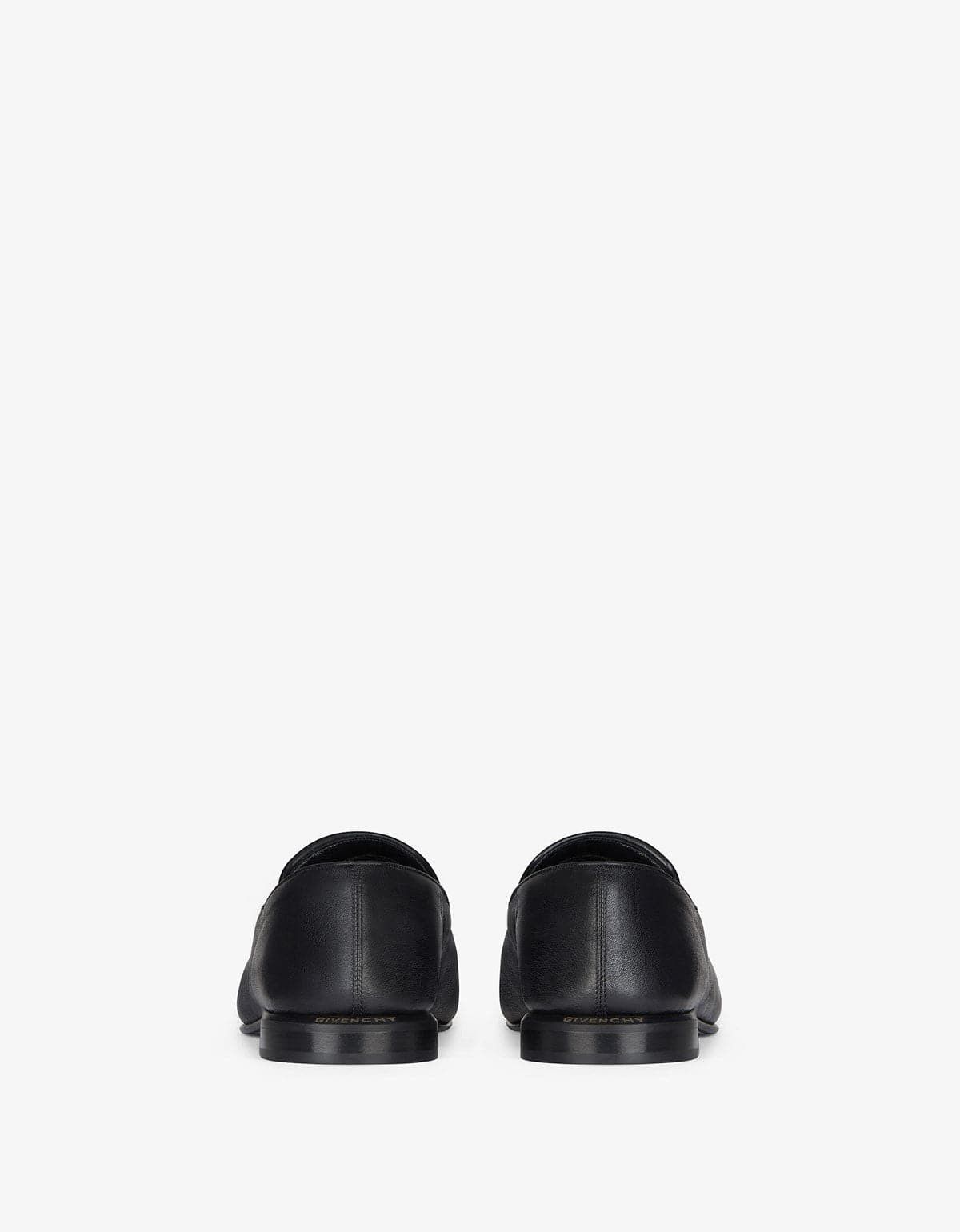 Givenchy Givenchy Black Leather Loafers Size US 11 / EU 44 - 4 Thumbnail
