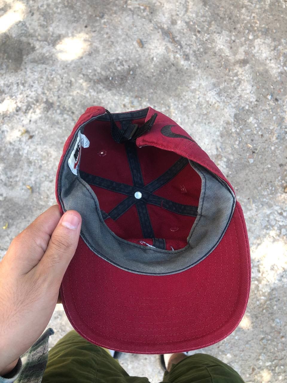 Nike × Vintage VERY RARE NIKE BIG LOGO SWOOSH CAP JAPAN STYLE Y2K 90s RETRO Size ONE SIZE - 11 Thumbnail
