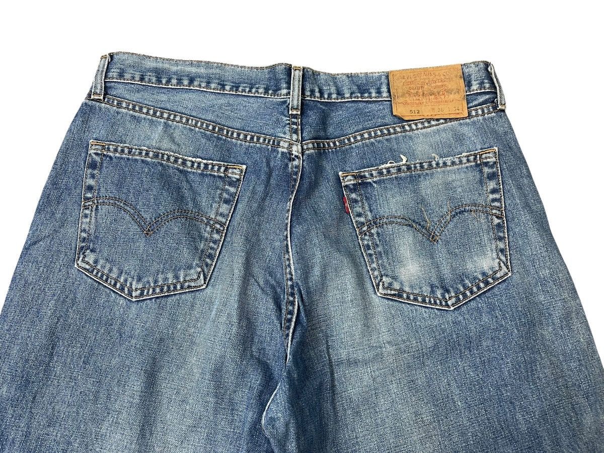 Levi's Vintage Levi’s 512 Distressed Streetwear Size US 36 / EU 52 - 3 Thumbnail