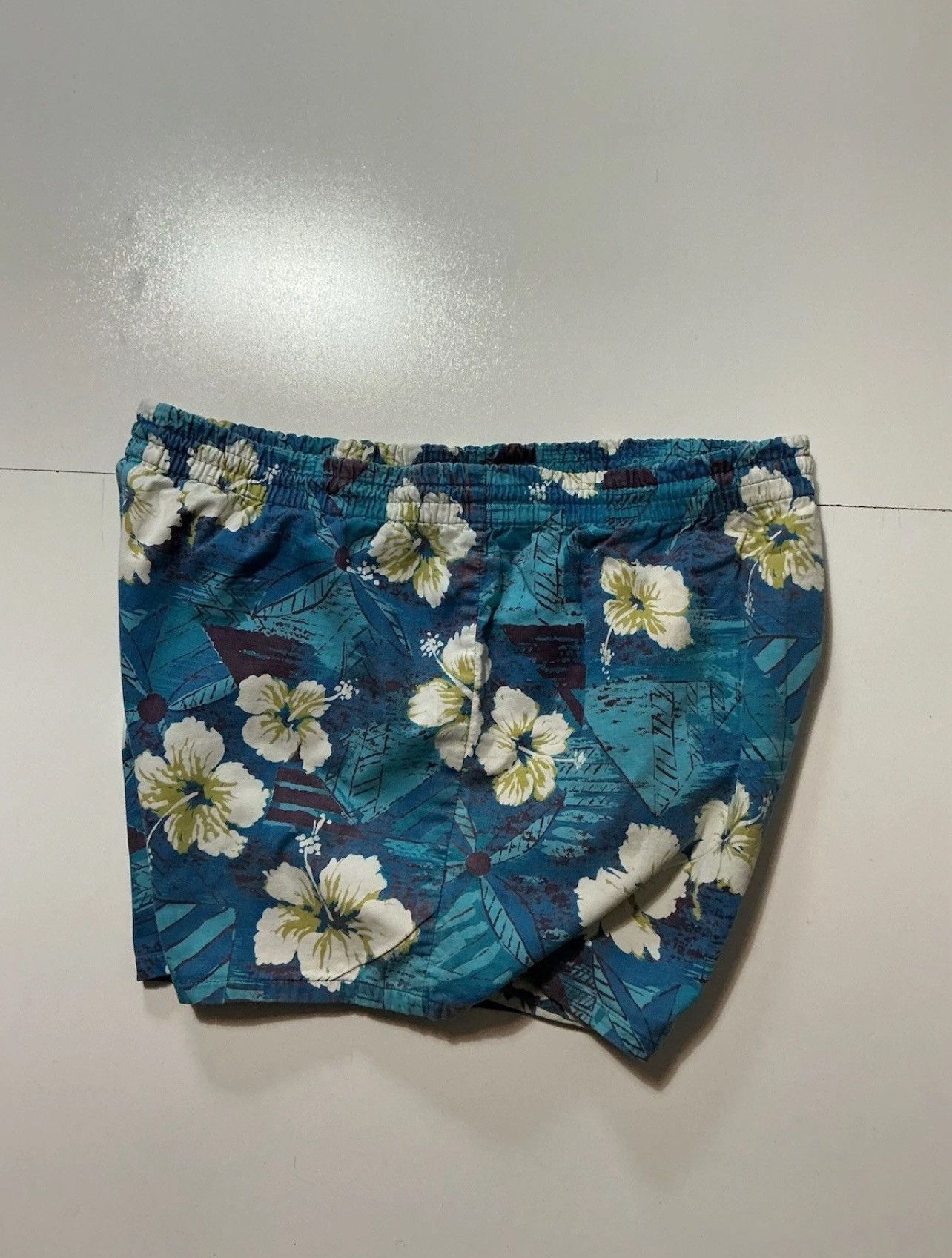 Vintage Vintage 50s 60s Made In California Hawaiian Swim Shorts Size US 36 / EU 52 - 4 Thumbnail