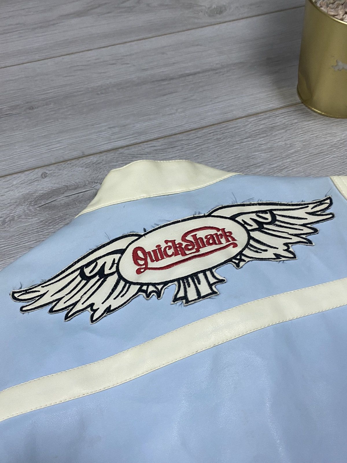 NASCAR Vintage Baby Blue Nascar Jacket F1 quickshark Size L / US 10 / IT 46 - 10 Thumbnail