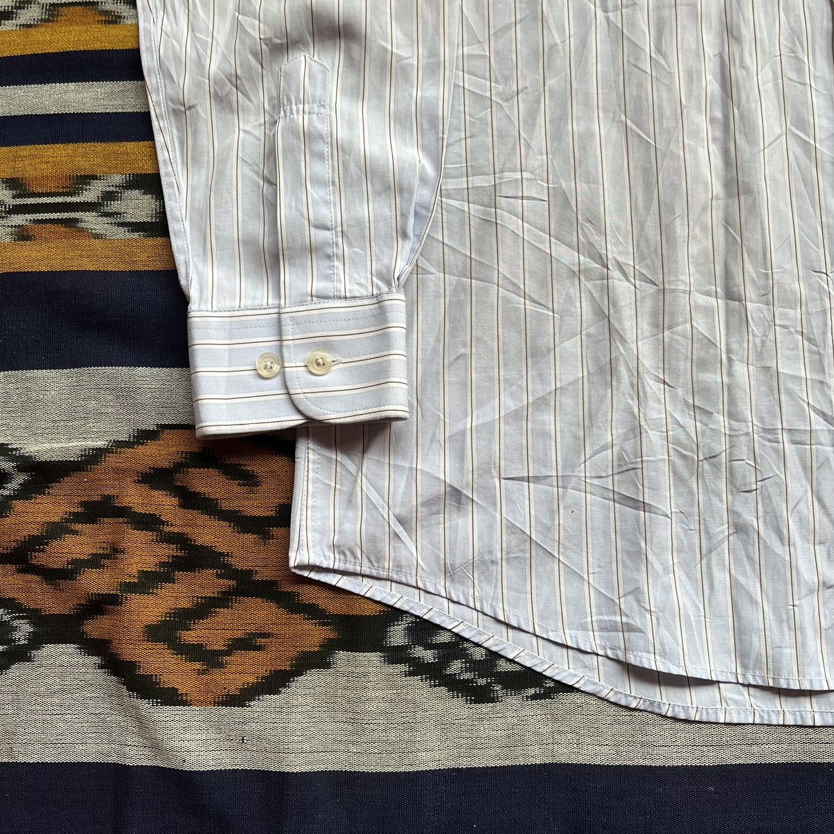 Balenciaga Balenciaga Button Up Stripe Shirt Size US L / EU 52-54 / 3 - 6 Thumbnail