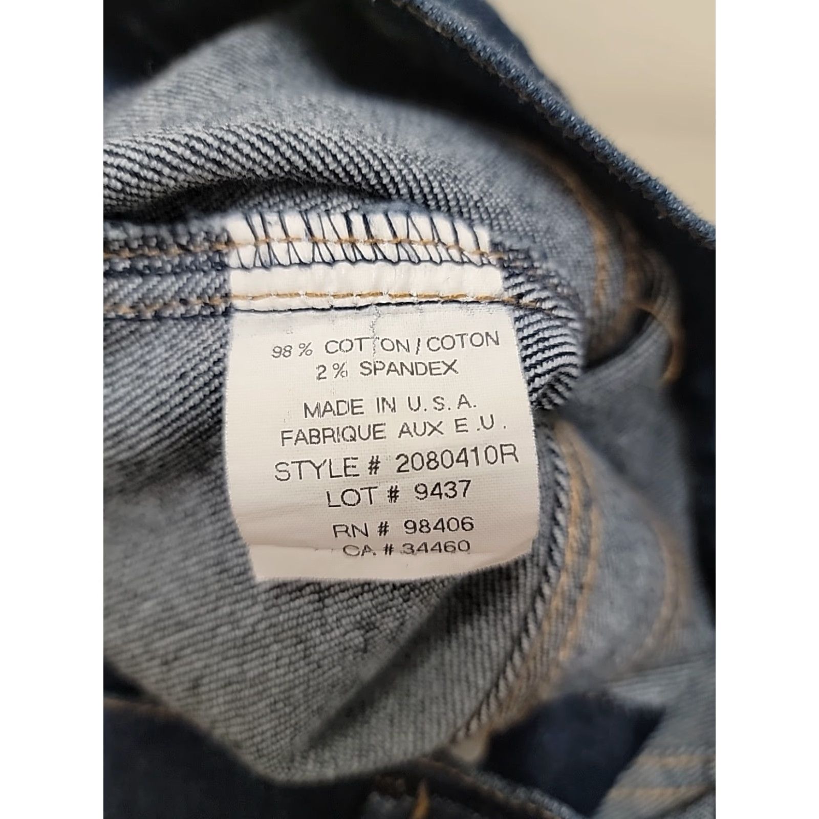 Theory VINTAGE Theory Denim Jacket Womens Size P Dark Wash Jacket Women Regular Blue Denim Size S / US 4 / IT 40 - 8 Thumbnail
