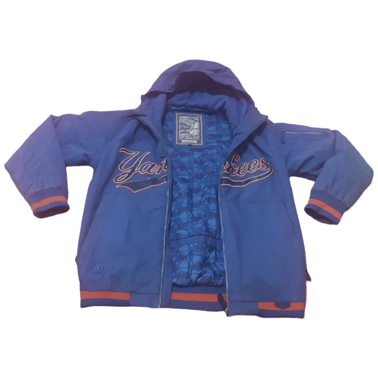 MLB NY Yankees jacket hoodie vintage 90's