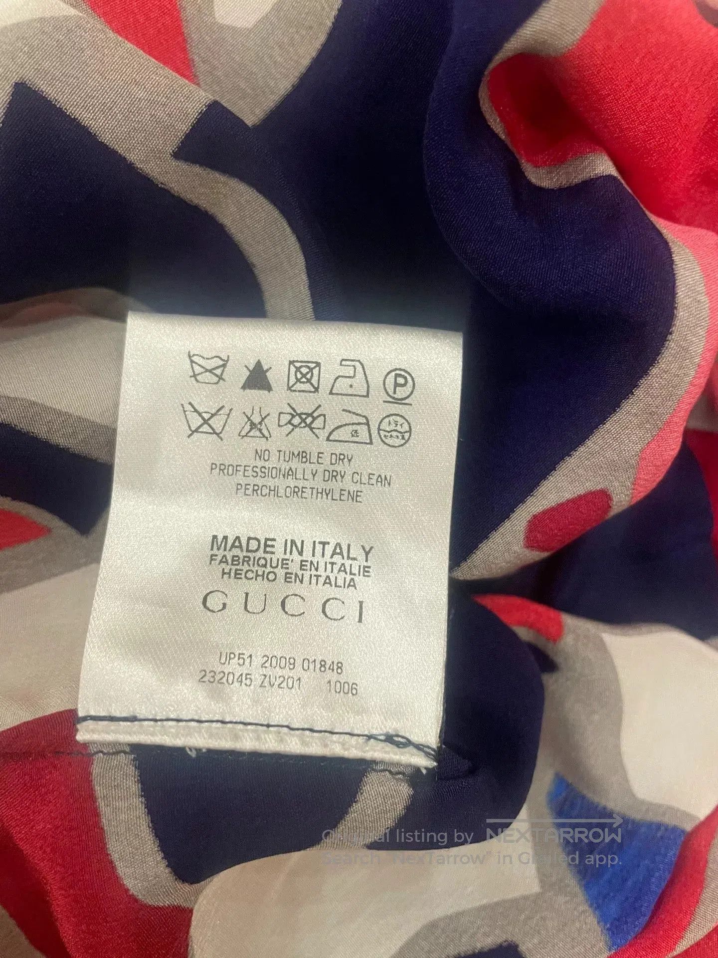 Gucci Gucci Silk Scarf Collar Top S. Size ONE SIZE - 3 Thumbnail