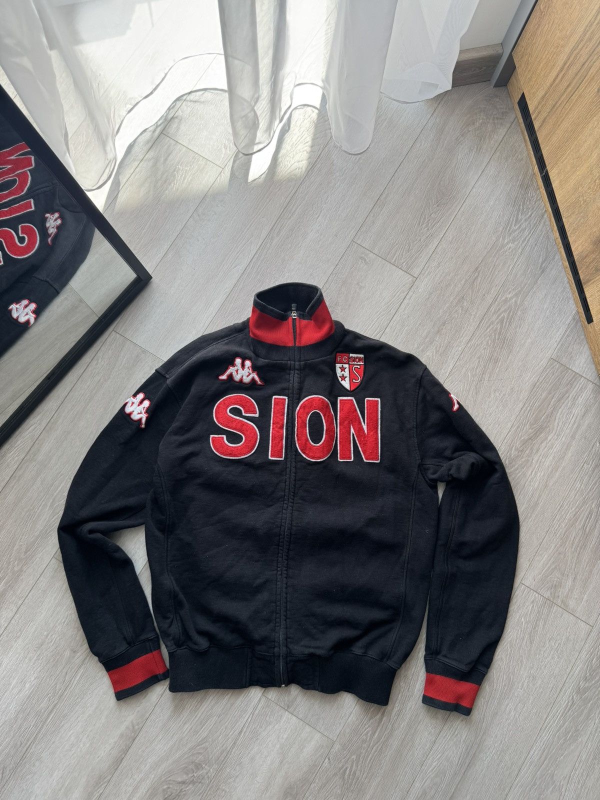 Kappa FC Sion Football Zip LogoSweatshirt Size US L / EU 52-54 / 3 - 1 Thumbnail