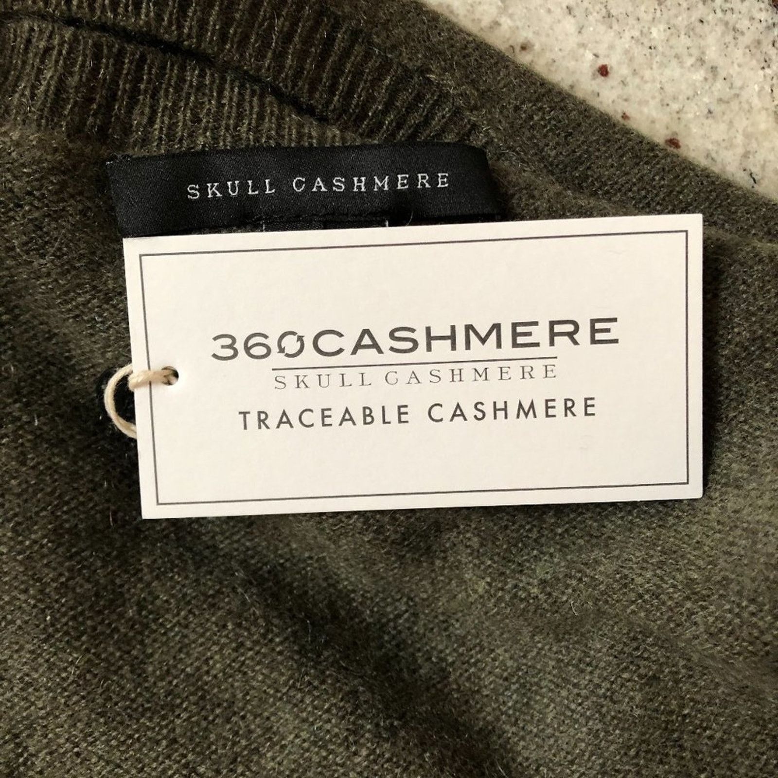 360Cashmere SKULL CASHMERE Skull Print Cashmere Sweater - 360 Cashmere Size XS / US 0-2 / IT 36-38 - 4 Thumbnail