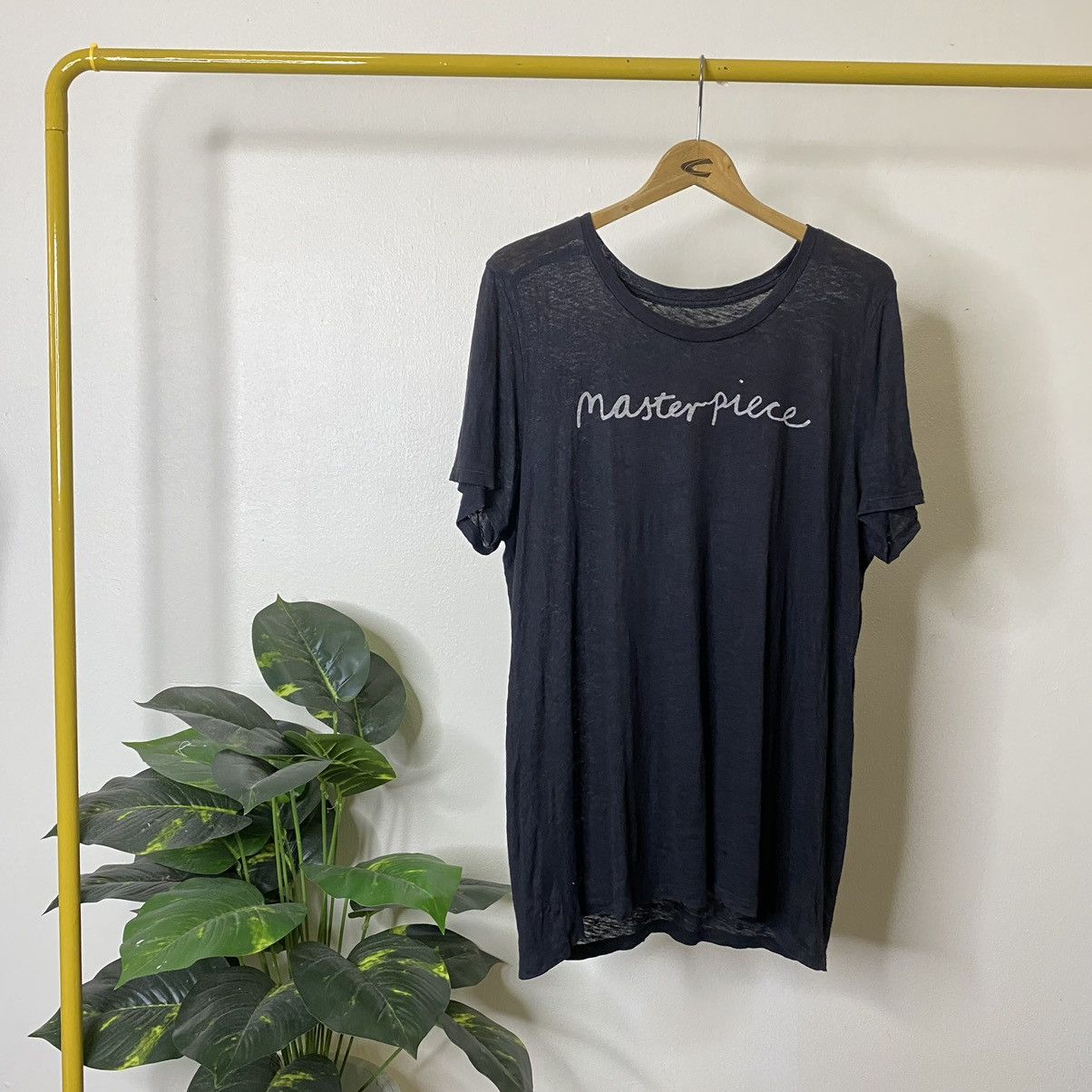 Hugo × J.Crew Hugo Guinnes For J Crew Masterpiece Linen T Shirt Size US L / EU 52-54 / 3 - 1 Thumbnail