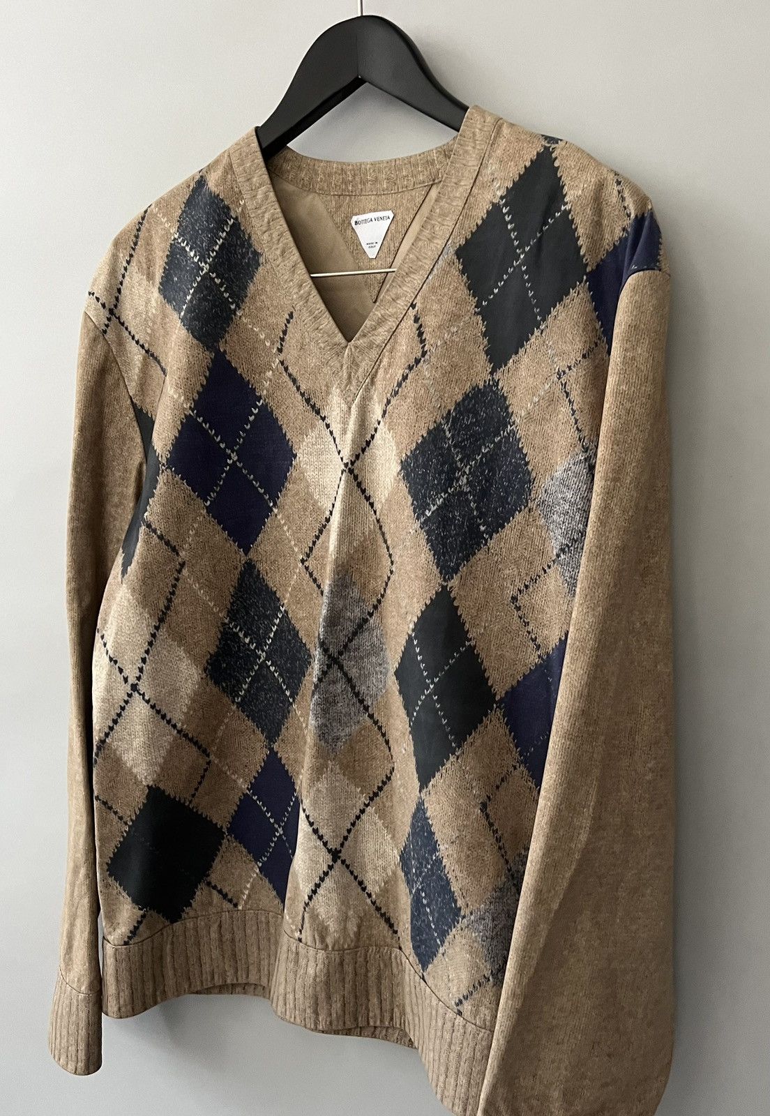 Bottega Veneta $6.8К VALUE Bottega Veneta Leather Sweater Size US S / EU 44-46 / 1 - 4 Thumbnail