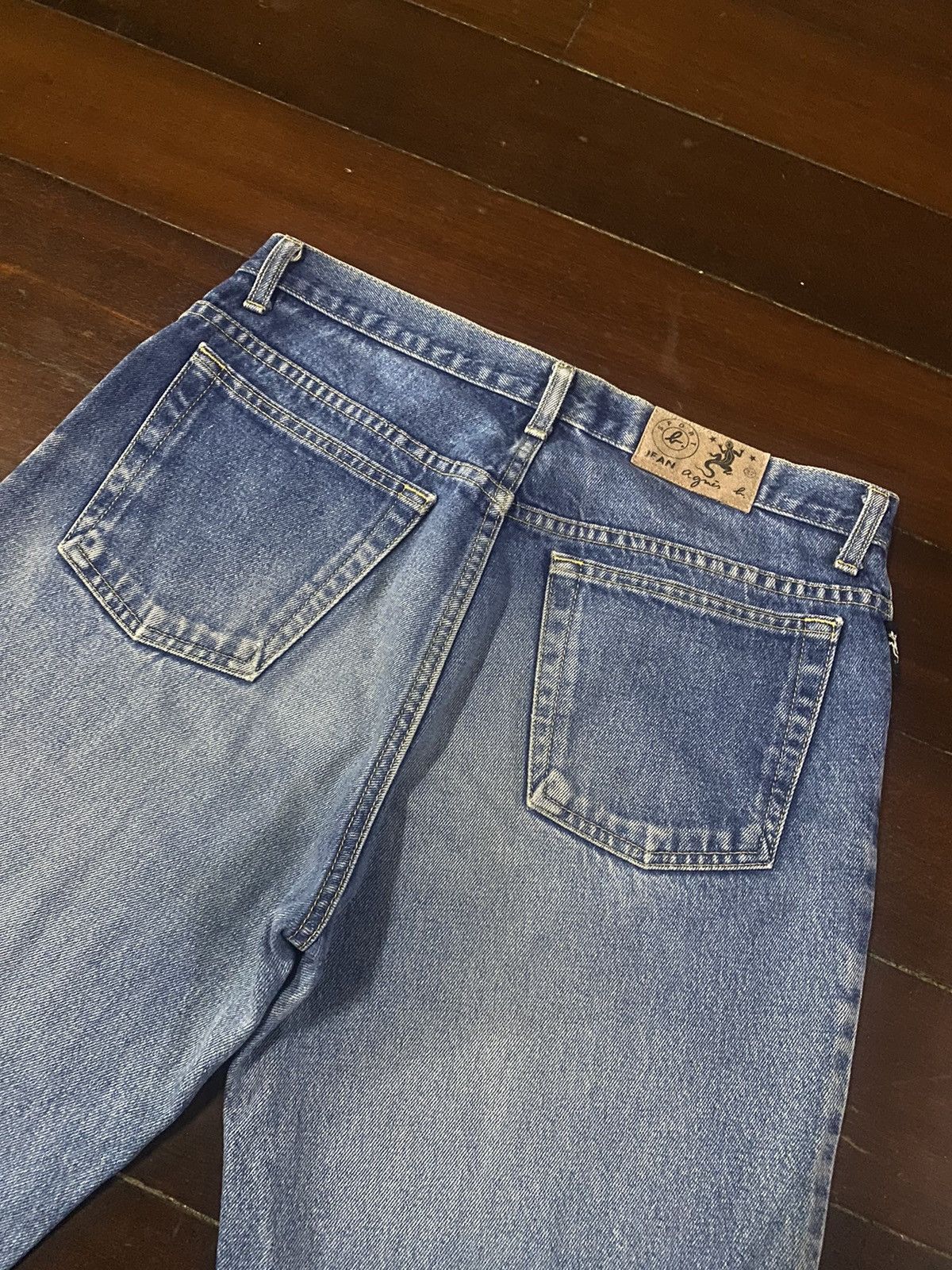 agnes b. FIRE 🔥 vintage 90s AGNES B flare jeans nice faded Size US 34 / EU 50 - 21 Thumbnail