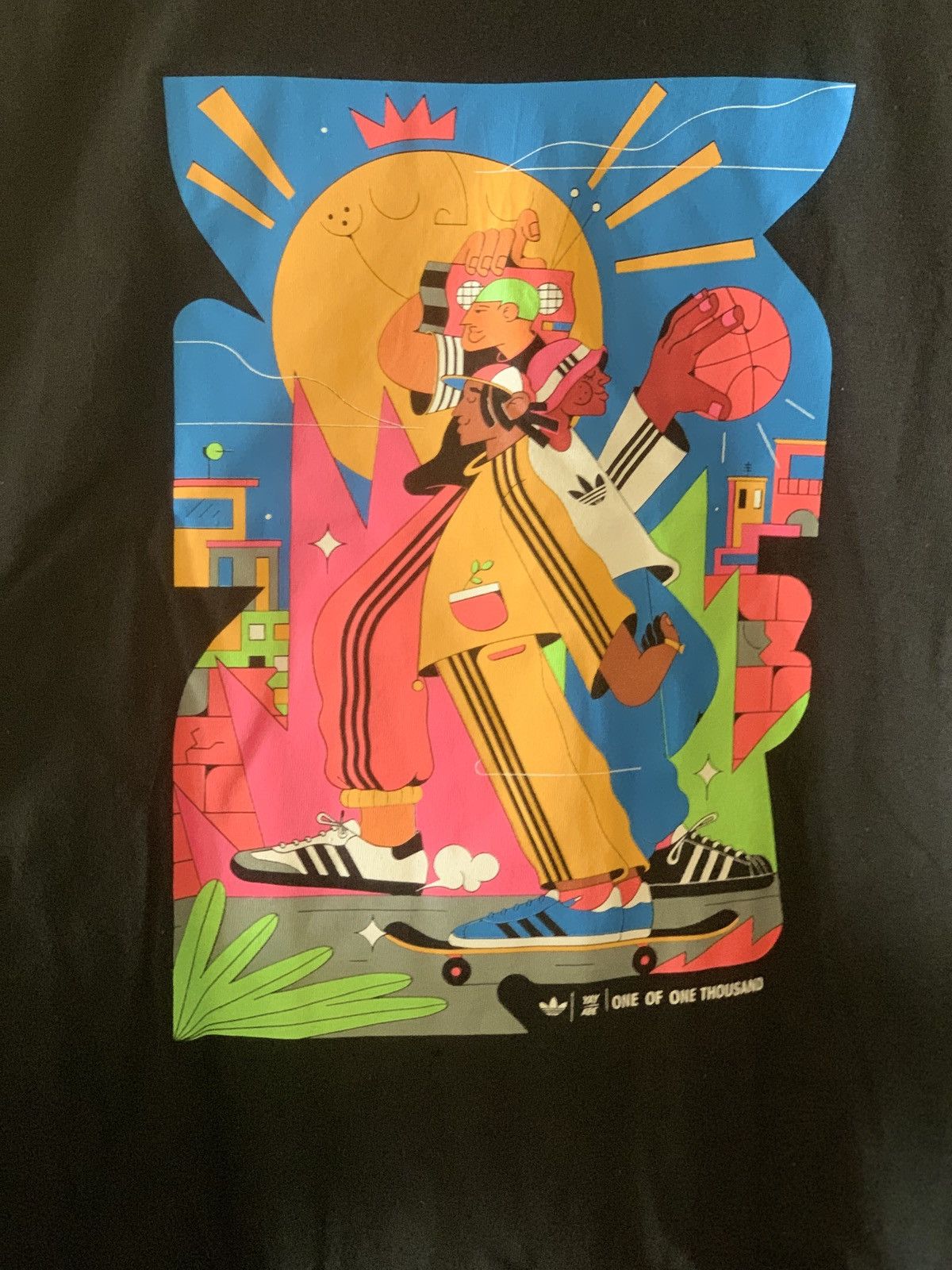 Adidas Adidas Tee - Large Size US L / EU 52-54 / 3 - 2 Thumbnail
