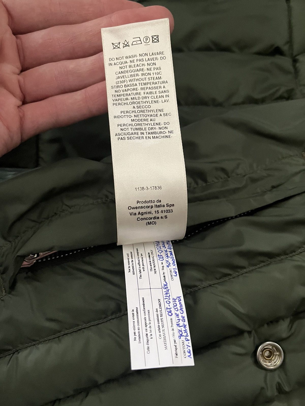 Rick Owens Rick Owens Green bomber liner Jacket Cropped sz 54 Size US L / EU 52-54 / 3 - 11 Thumbnail