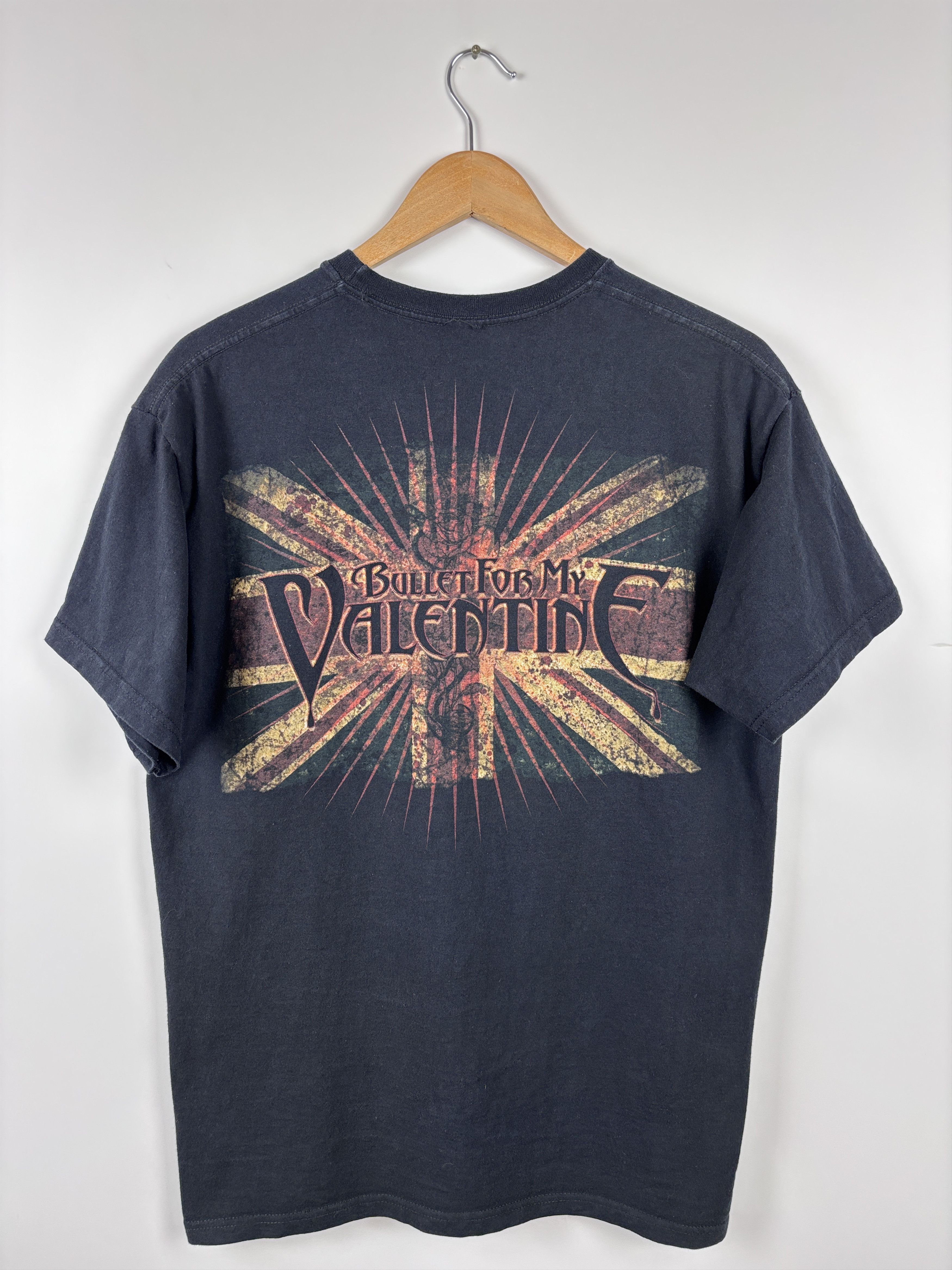 Band Tees × Vintage Vintage Bullet For My Valentine Rock Band T-Shirt Size ~M Size US M / EU 48-50 / 2 - 4 Thumbnail