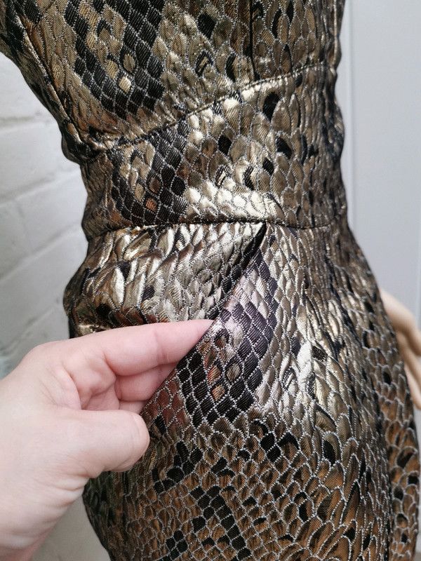 Vintage Lipsy strapless jacquard dress size 8 Size M / US 6-8 / IT 42-44 - 2 Thumbnail