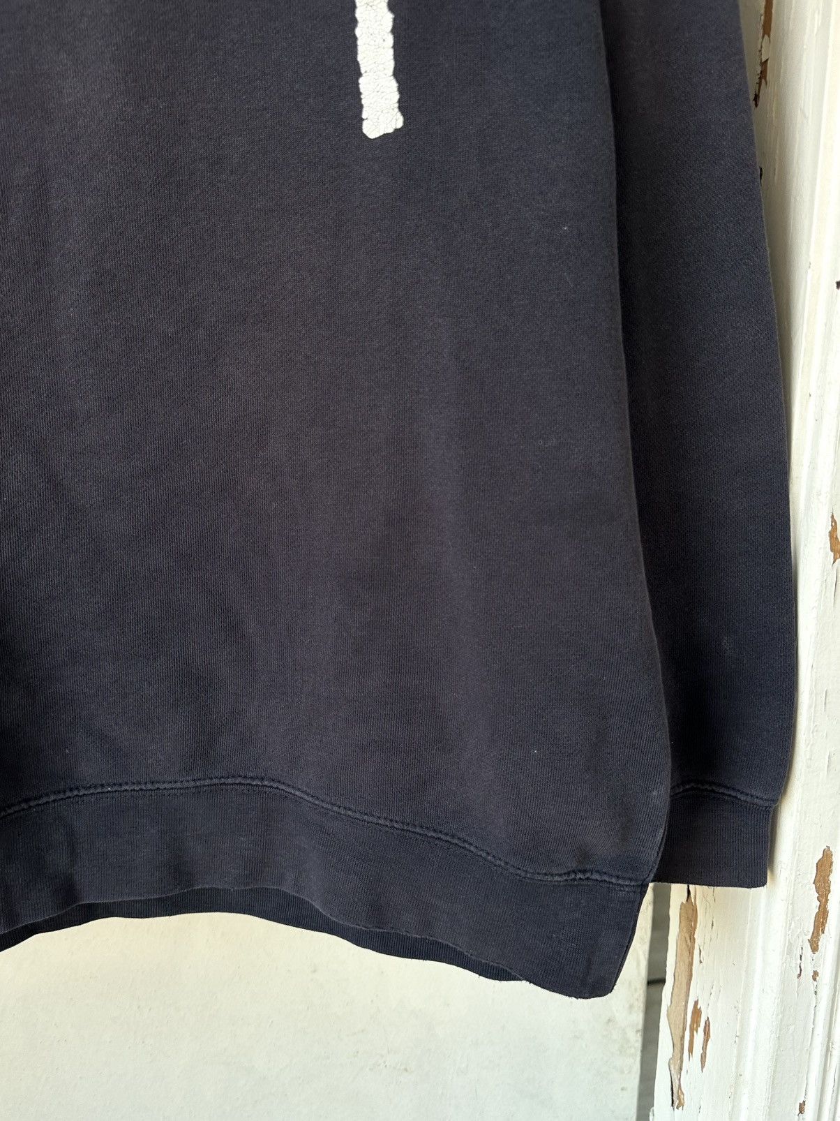 Stussy Vintage Stussy Logo Torn Faded Long Sleeve Sweatshirt Size US M / EU 48-50 / 2 - 5 Thumbnail