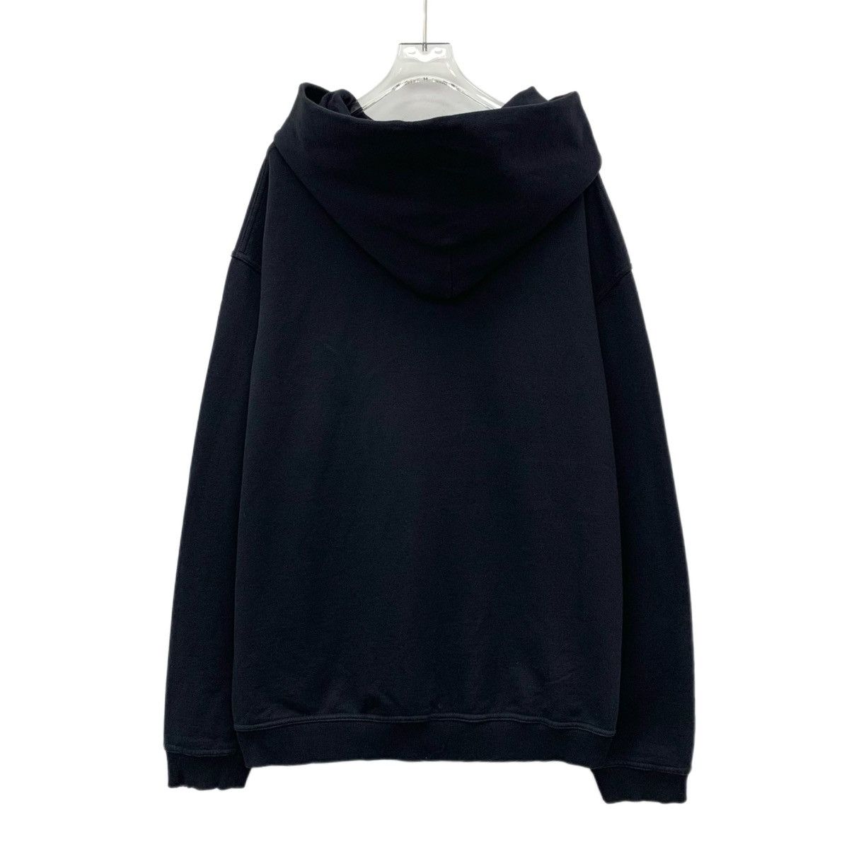 Maison Margiela Maison Margiela Black Logo Monogram Embroidered Sweatshirt Size L / US 10 / IT 46 - 2 Thumbnail