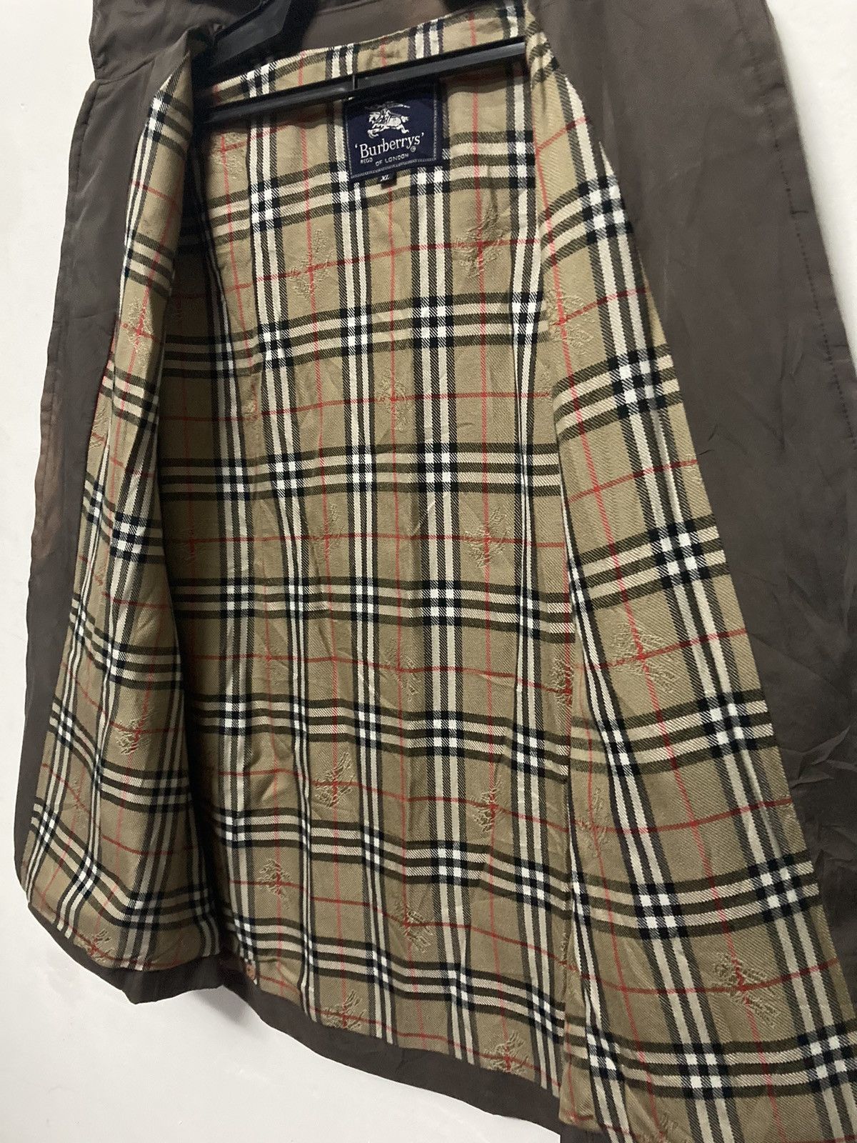 Burberry × Vintage Vintage Burberrys’ Regd Blouson Sun Faded Jacket Size US L / EU 52-54 / 3 - 4 Thumbnail