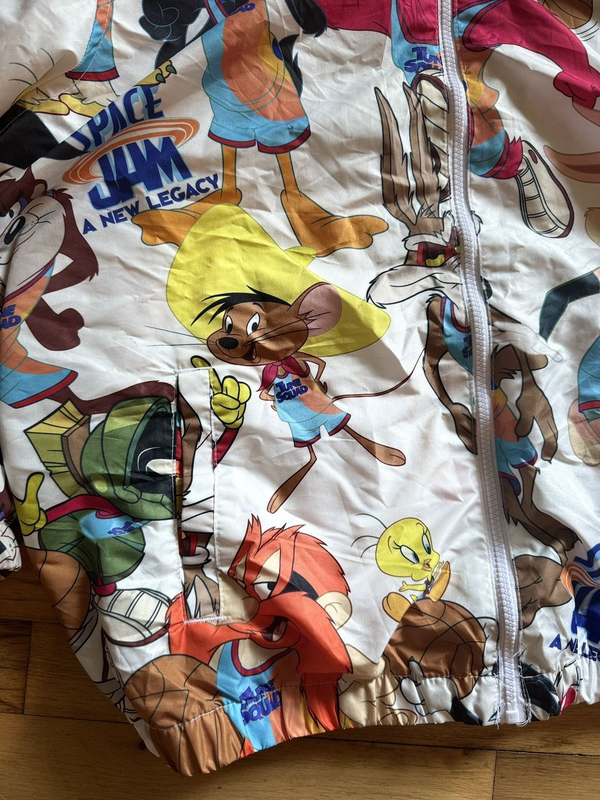 Members Only Members Only Space Jam Looney Tunes Hooded Jacket Unisex L Size US L / EU 52-54 / 3 - 2 Thumbnail
