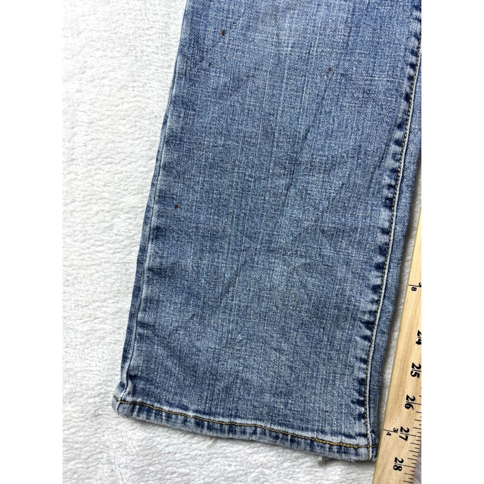 Levi's VINTAGE Levi's 515 Jeans Women's Size 6 Bootscut Blue Medium Wash Denim Flare 90s Size 28" / US 6 / IT 42 - 4 Thumbnail
