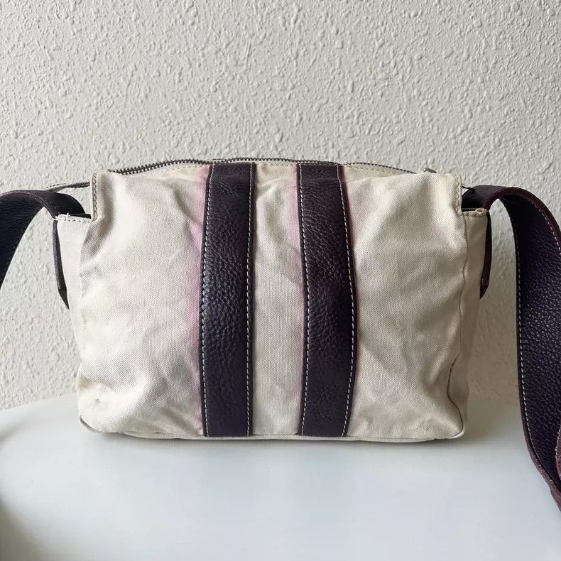 Vivienne Westwood Vivienne Westwood Saturn logo canvas shoulder bag Size ONE SIZE - 2 Thumbnail