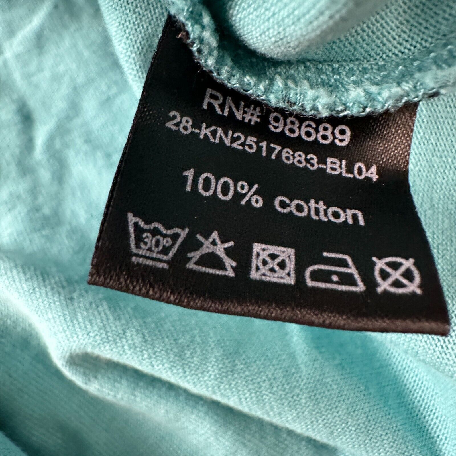 Todd Snyder Todd Snyder T-Shirt Men’s Large Aqua Blue Stripe Pullover Size US L / EU 52-54 / 3 - 6 Thumbnail
