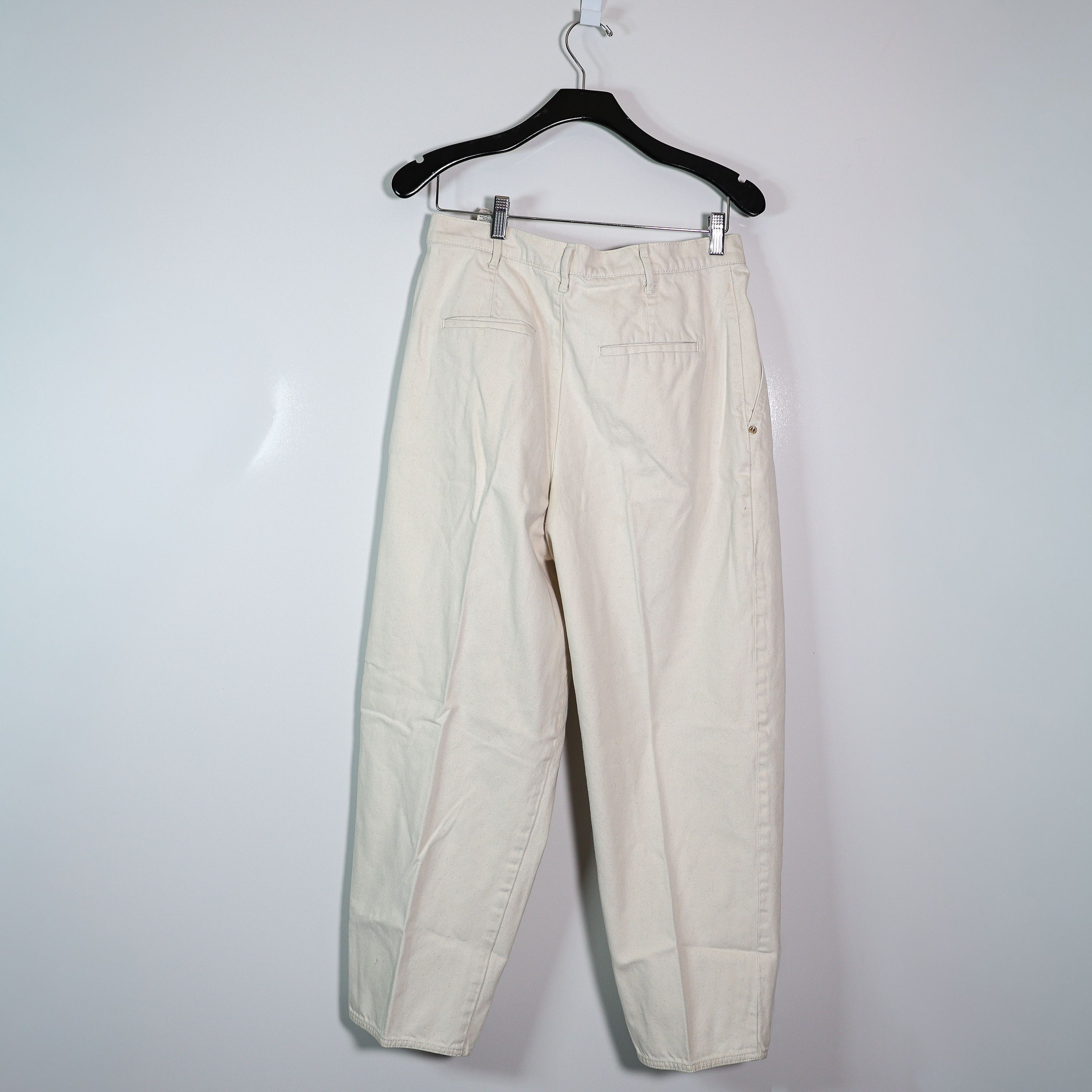 Tory Burch Tory Burch Cotton Pleated Front Straight Size 28" / US 6 / IT 42 - 4 Thumbnail