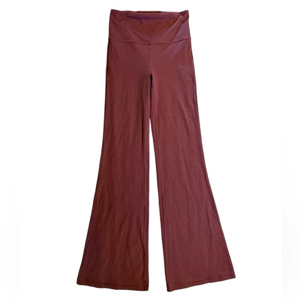 Athleta Athleta Women's Elation Flare Pant Spiced Cabernet Size XS Size 26" / US 2 / IT 38 - 4 Thumbnail