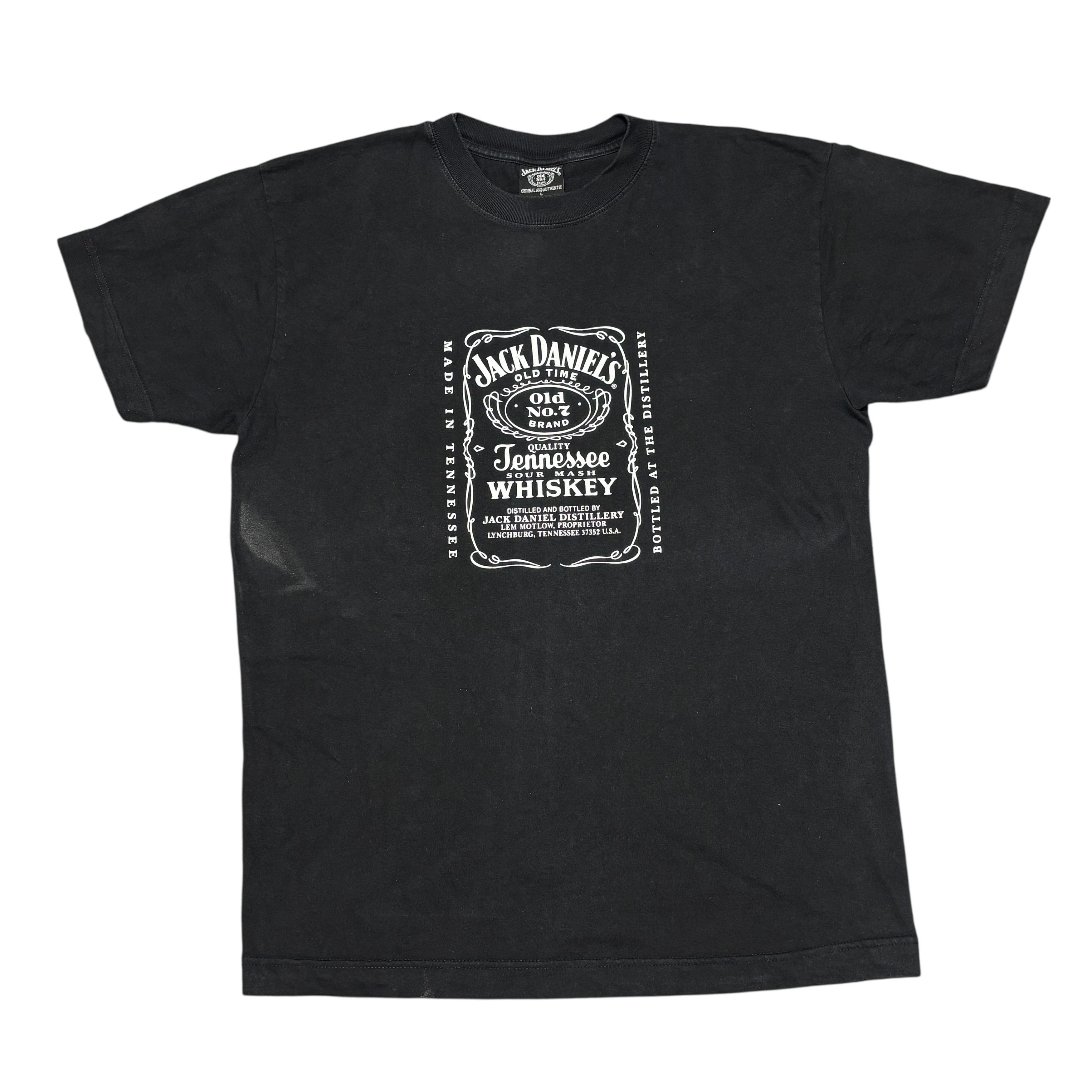 Band Tees × Vintage Vintage Jack Daniels Shirt Alcohol Whiskey 90s Graphic Tee Size US L / EU 52-54 / 3 - 1 Thumbnail