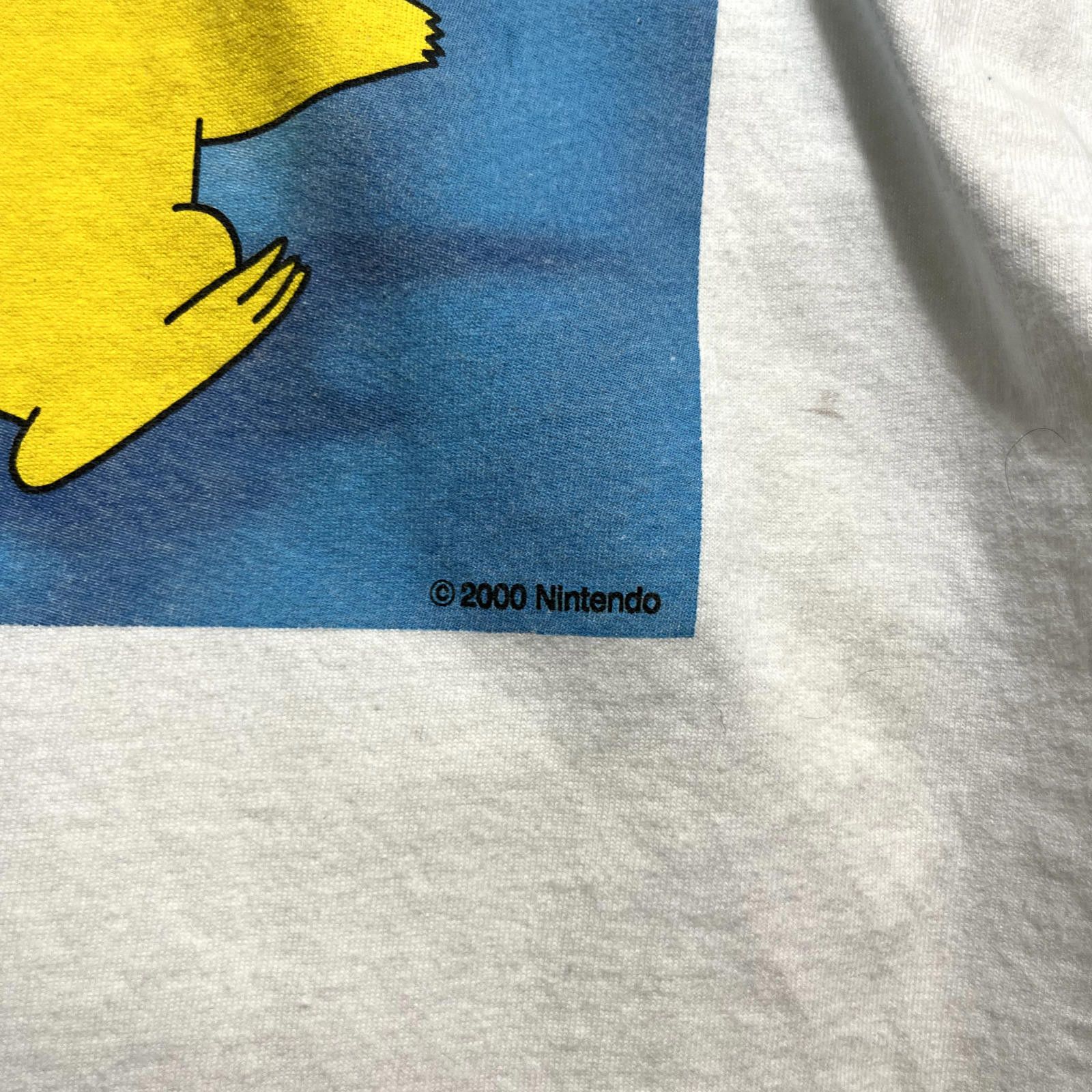 All Sport × Vintage Vintage 2000 Pokemon T-shirt Adult L Pikachu TCG Series 1 Size US L / EU 52-54 / 3 - 5 Thumbnail