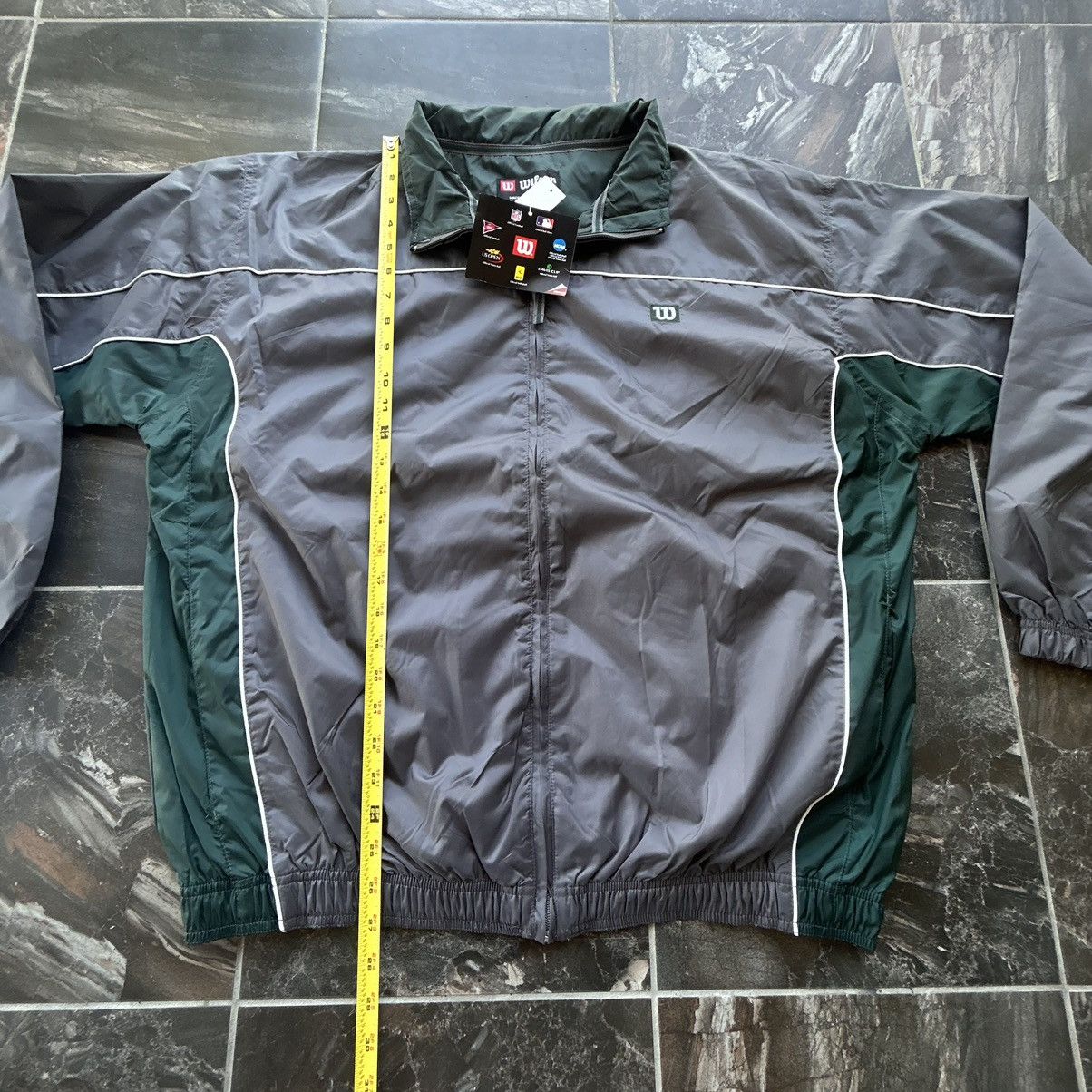 Wilson Vintage 90’s Wilson Athletics Green Windbreaker Tracksuit Size US XL / EU 56 / 4 - 5 Thumbnail