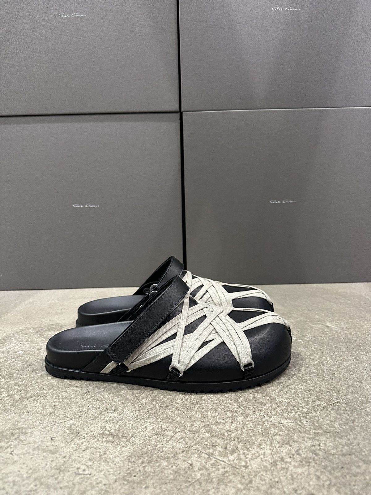 Rick Owens Megalace Sandal Mule