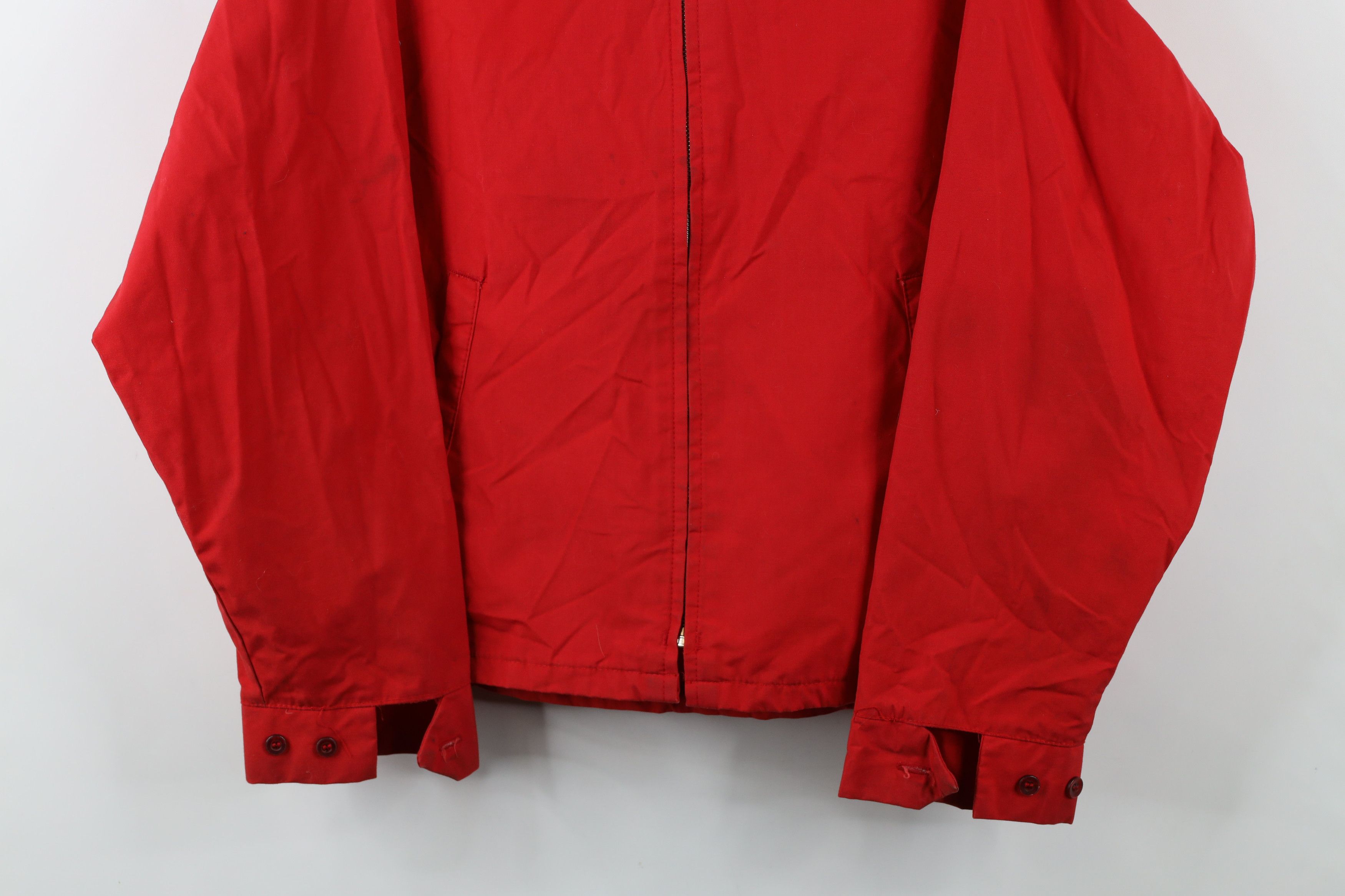 Vintage Vintage 70s Streetwear Full Zip Cafe Racer Bomber Jacket USA Size US L / EU 52-54 / 3 - 3 Thumbnail