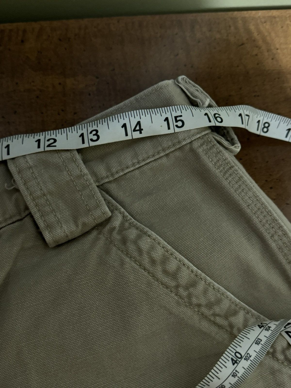 Carhartt × Vintage Vintage carhartt cargo carpenter shorts 90s y2k workwear Size US 32 / EU 48 - 4 Thumbnail