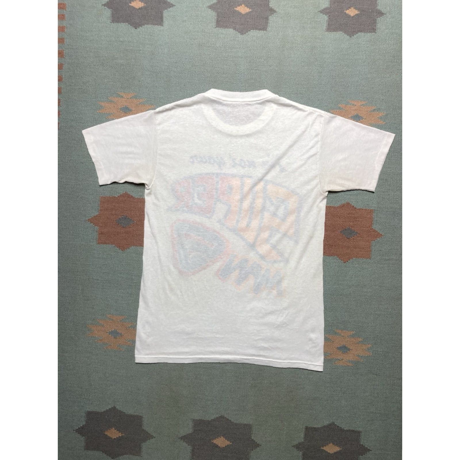 Vintage VINTAGE 80s I’m not your Superman Funny T-Shirt Mens White M & M T-Shirt Medium Shirt Size US M / EU 48-50 / 2 - 6 Thumbnail