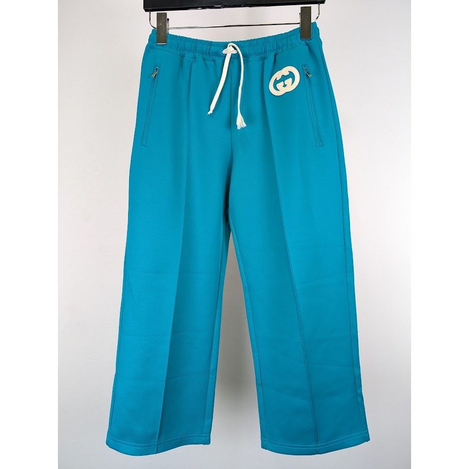Gucci o1rshd1 Cropped Pant in Blue Size US 28 / EU 44 - 3 Thumbnail