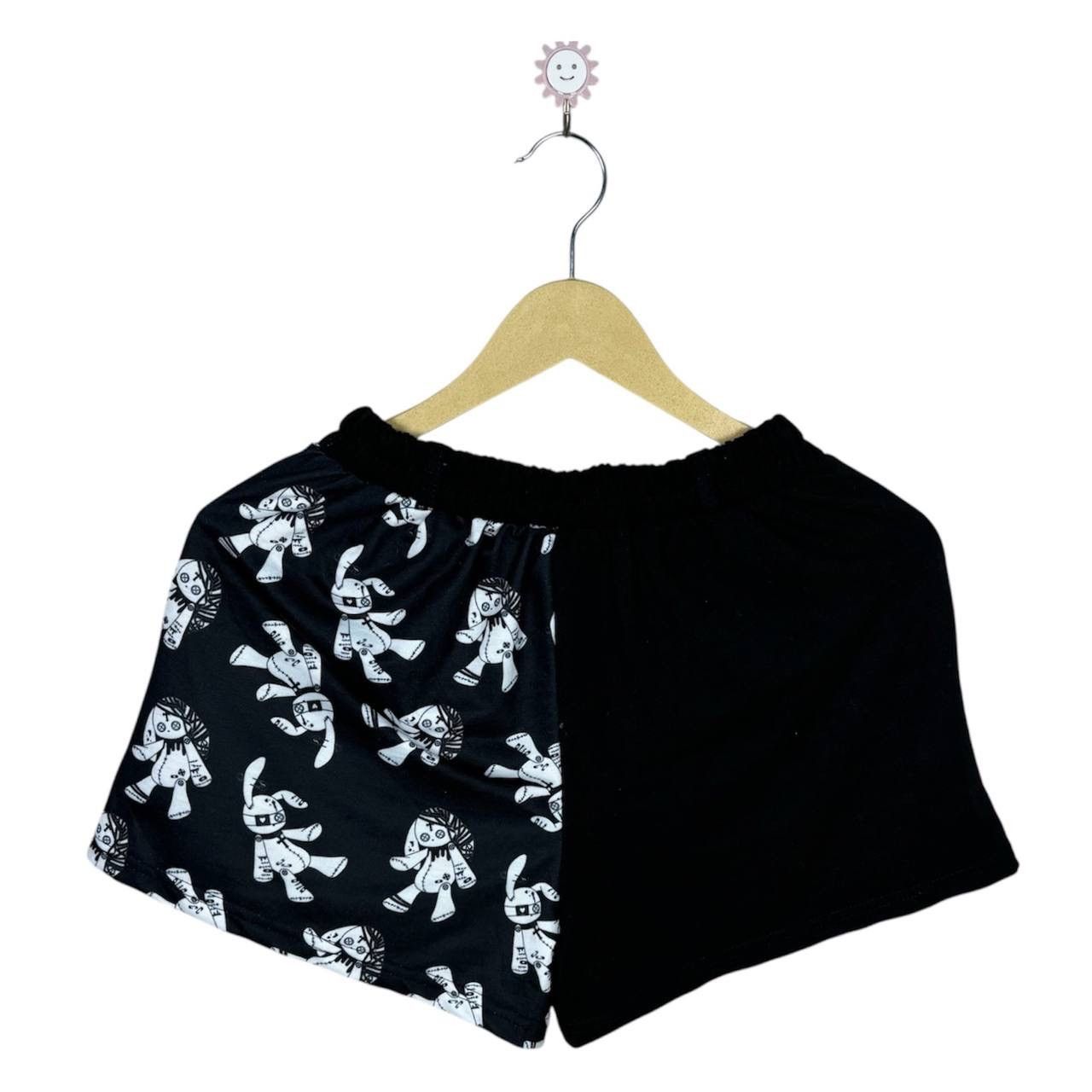 AC/DC × If Six Was Nine × Le Grande Bleu (L.G.B.) 2000s ACDC Rag Stretchable Short Pants Trousers Size US 29 - 2 Thumbnail