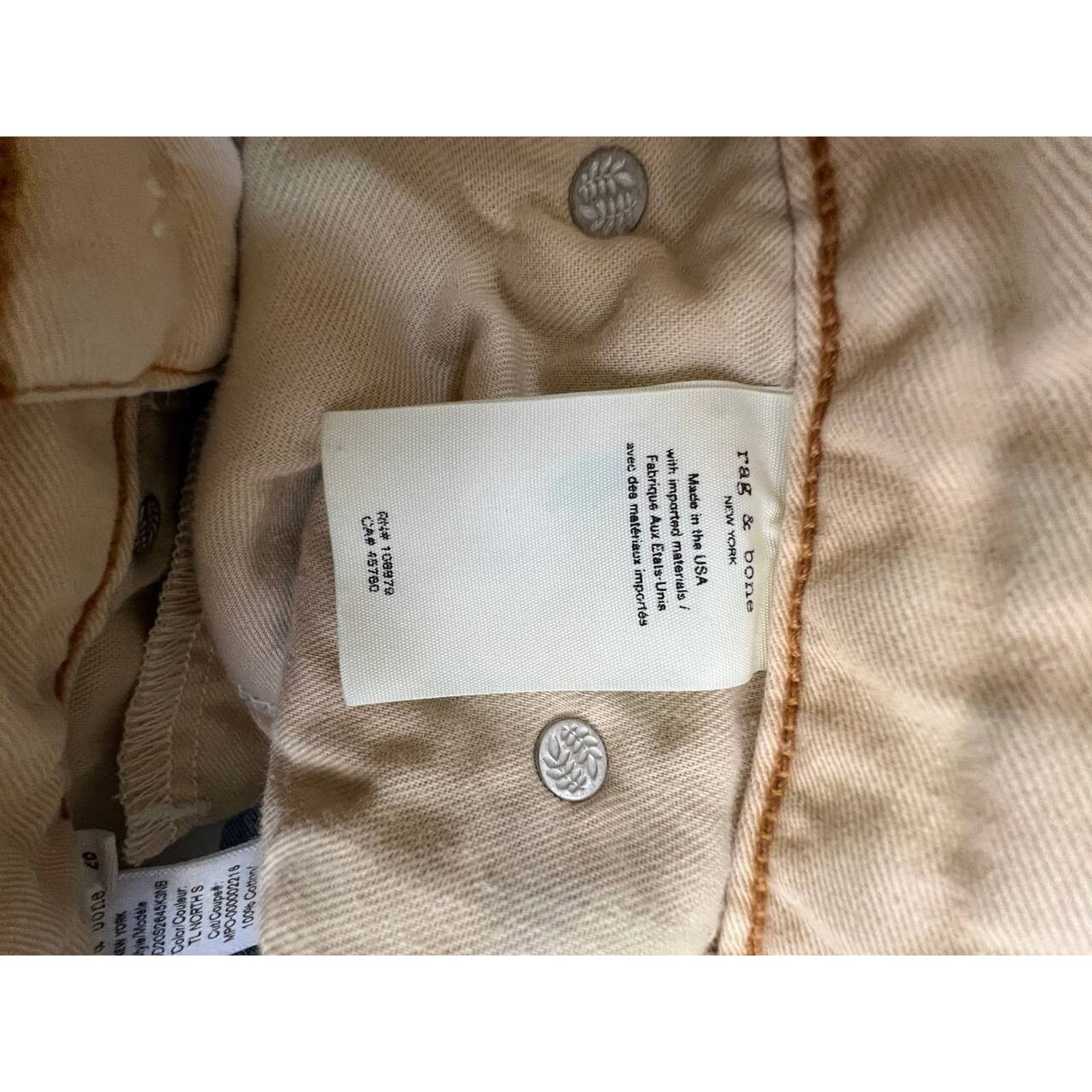 Rag & Bone RAG & BONE Ninae Wide leg jeans Blue 28 A000876 Size 36" / US 14 / IT 50 - 8 Thumbnail