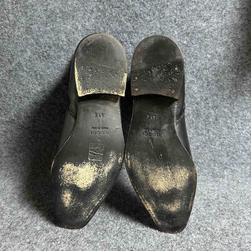 Gucci Gucci Black Ankle Chelsea Boots for Men Size US 8 / EU 41 - 4 Thumbnail