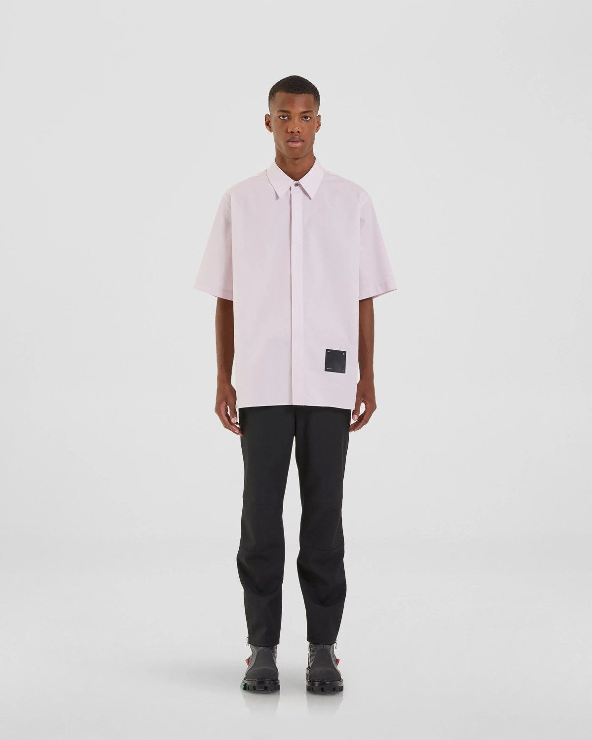 OAMC OAMC Studio Shirt in Fog Grey/Pink RRP $539 Size US M / EU 48-50 / 2 - 1 Thumbnail