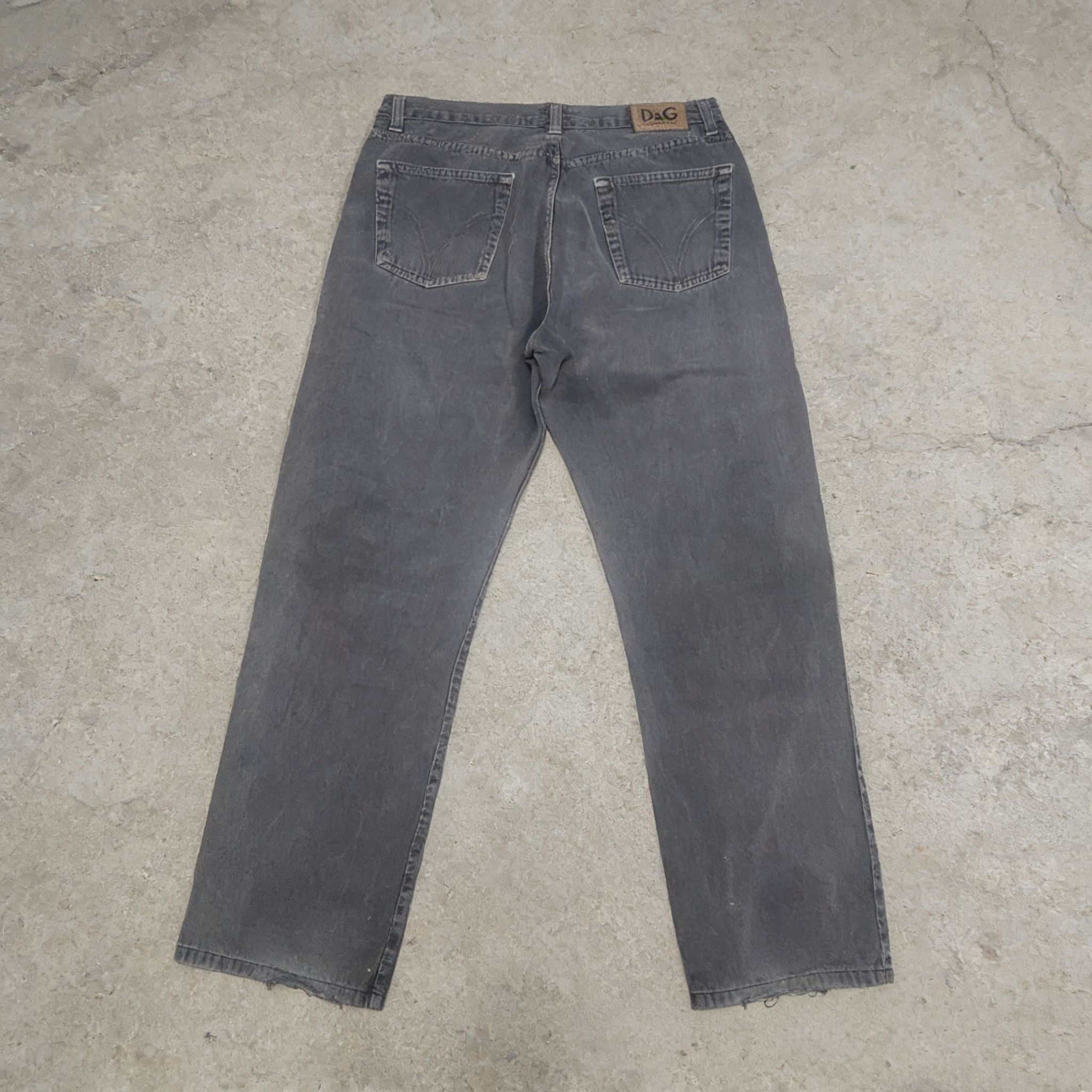 Dolce & Gabbana vintage dolce&gabbana washed faded pants Size US 40 / EU 56 - 2 Thumbnail