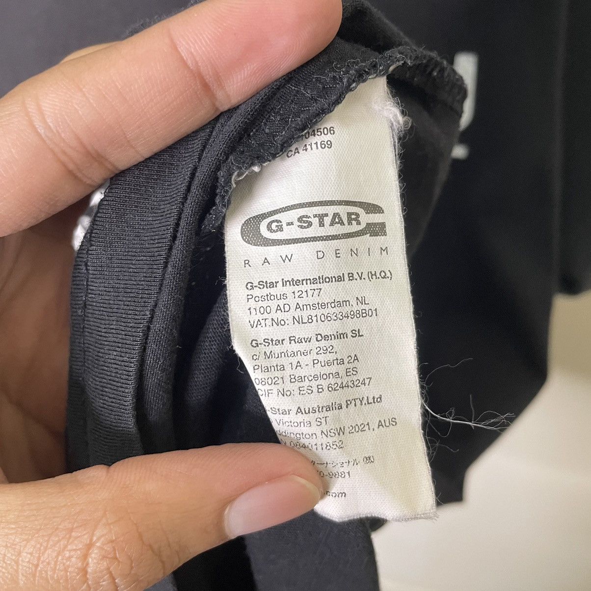 G-Star G Star Raw Black T Shirt Size US M / EU 48-50 / 2 - 5 Thumbnail