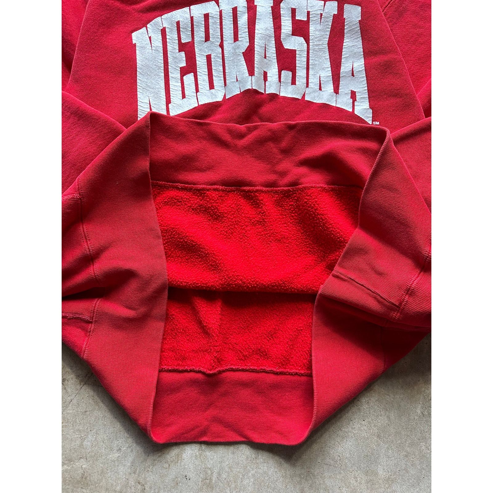 Vintage Vintage Nebraska Cornhuskers 90s Reverse Weave Sweatshirt Size US XL / EU 56 / 4 - 3 Thumbnail