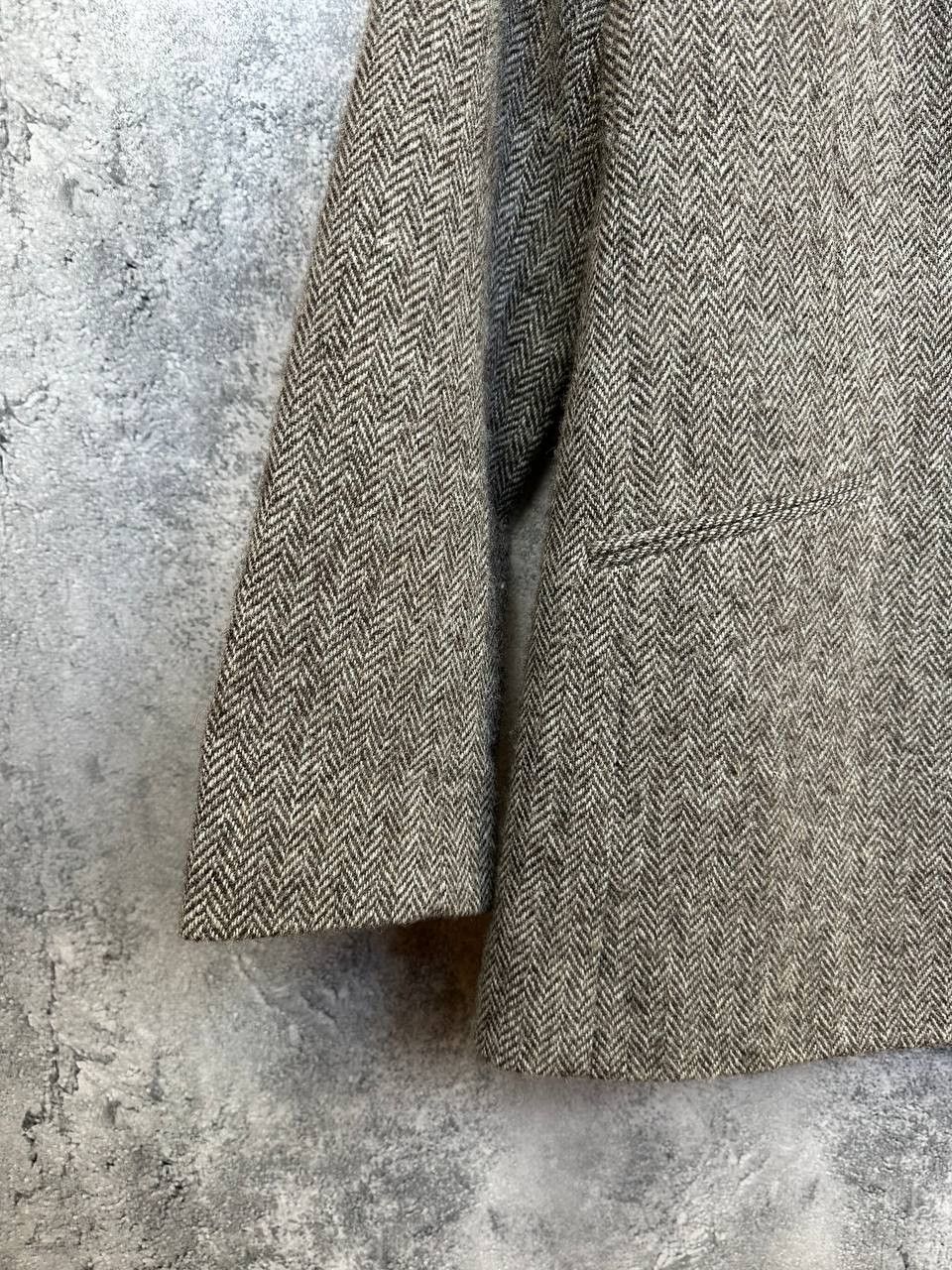 Other TOAST Brown Herringbone Tweed Wool Blazer Jacket New Wool Size M / US 6-8 / IT 42-44 - 6 Thumbnail
