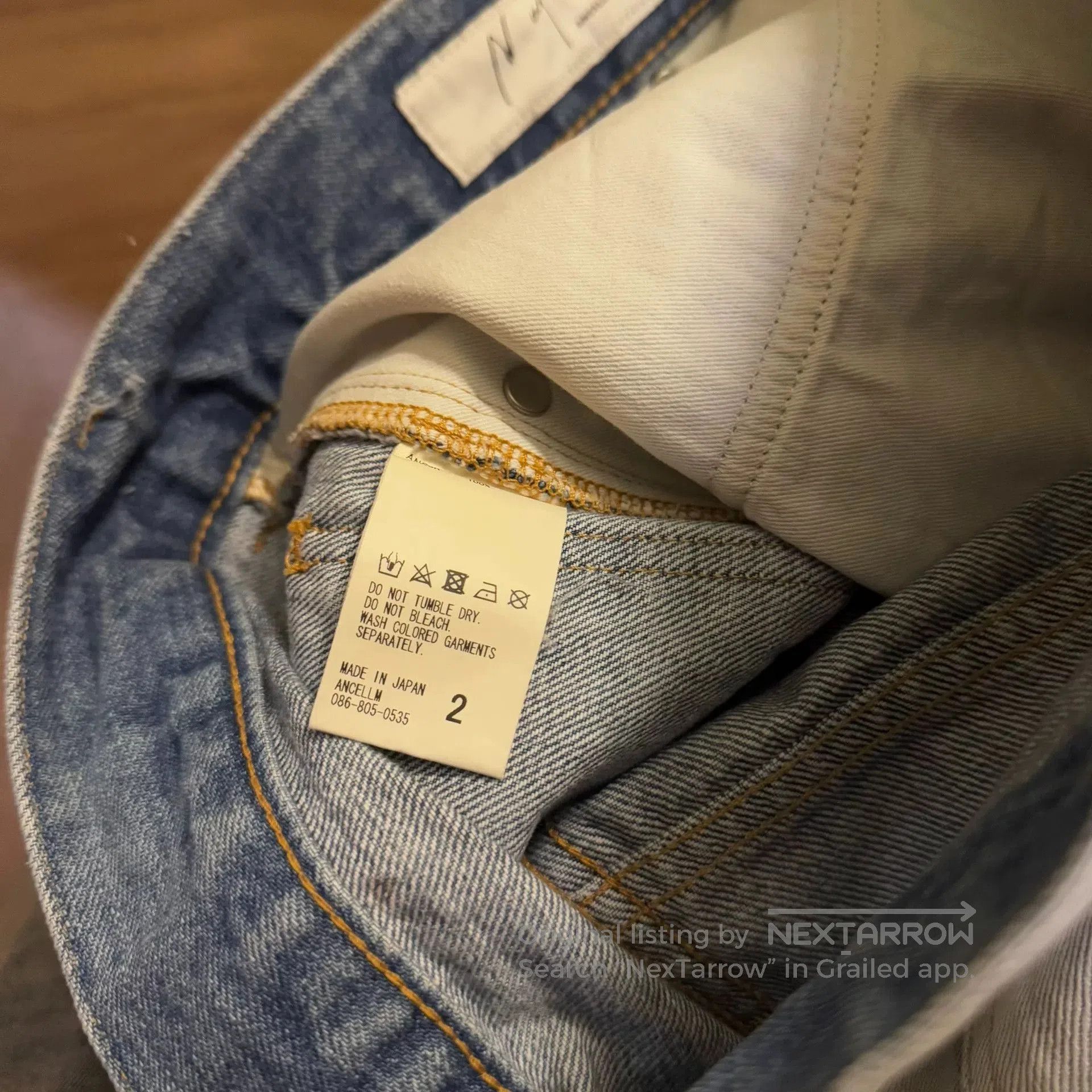 Vintage Distressed Selvedge Denim Pants. Size US 32 / EU 48 - 9 Thumbnail