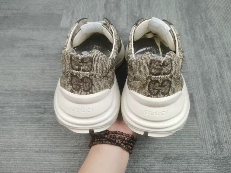 Gucci Gucci Logo Patterned Dad Sneakers Size 10-2506 Size US 10 / EU 43 - 3 Thumbnail