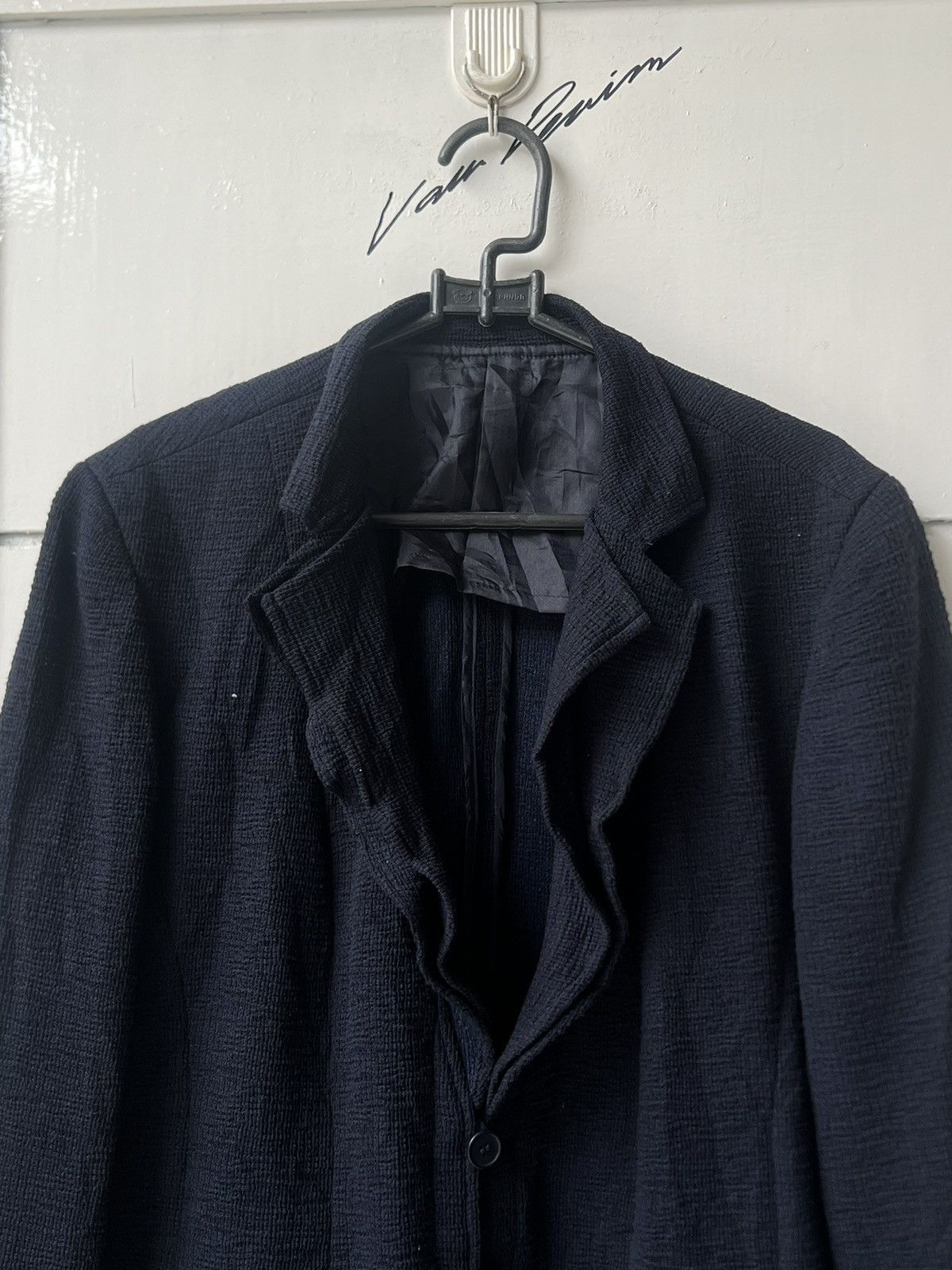Issey Miyake Issey Miyake Navy Blazers Size 50L - 8 Thumbnail