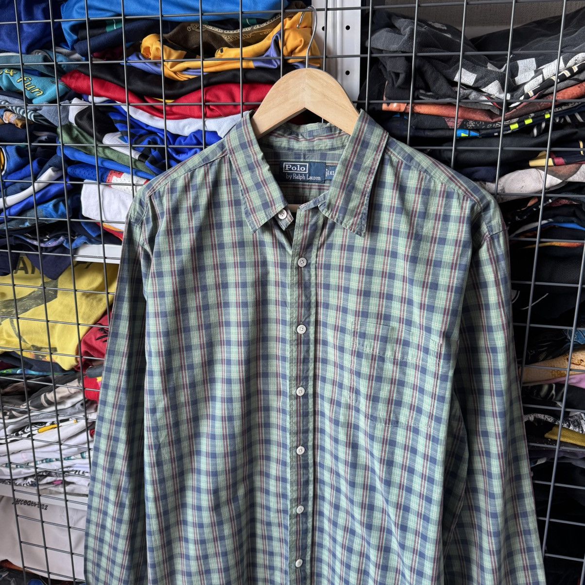 Polo Ralph Lauren × Ralph Lauren × Vintage Vintage Polo Ralph Lauren Shirt Size US XL / EU 56 / 4 - 4 Thumbnail