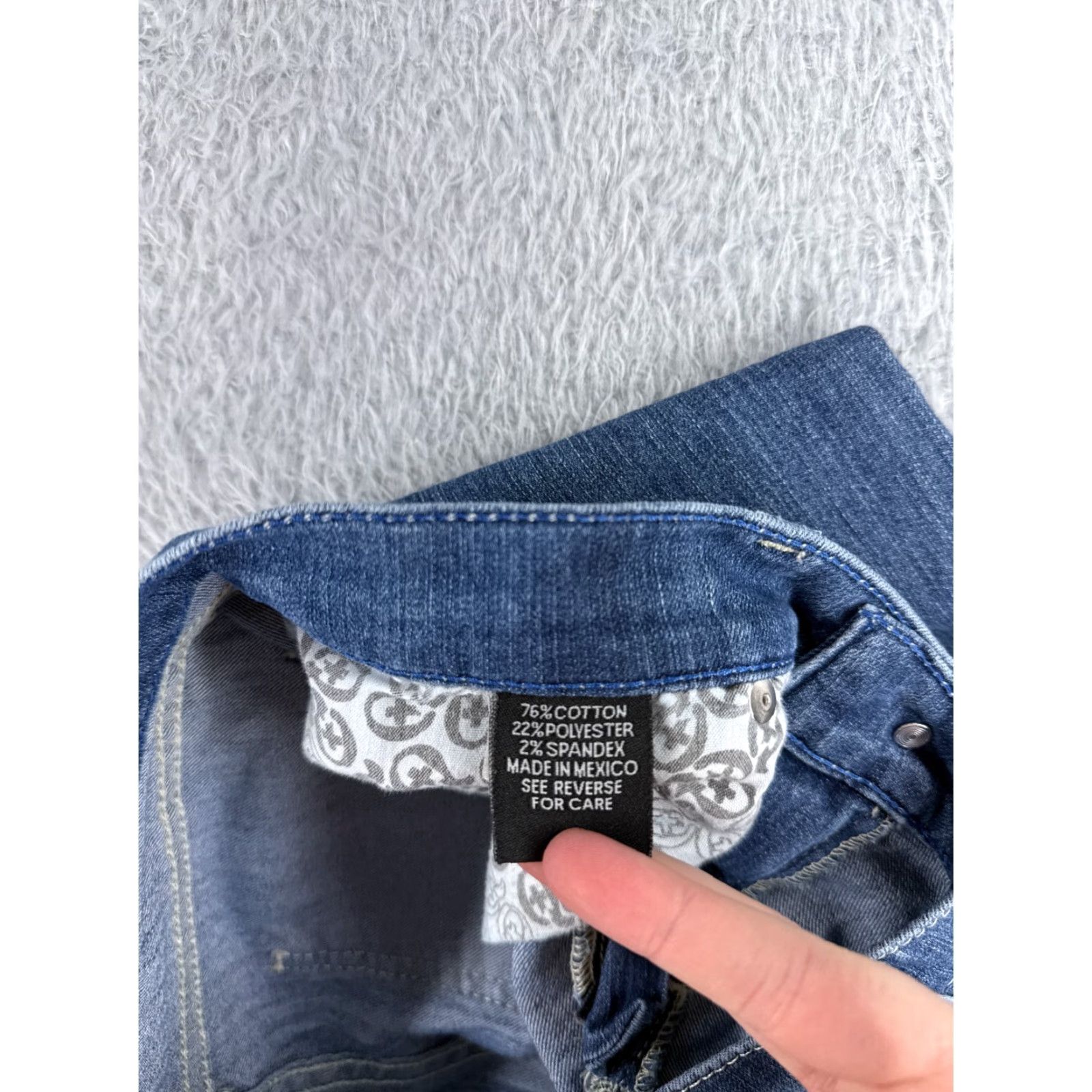 Rsq RSQ Jeans Women's Blue Denim 30x32 Regular Bootcut Slim Stretch Pockets 5-Pocket Designer American Modern Classic Filets N/A 13 Size 34" / US 12 / IT 48 - 7 Thumbnail