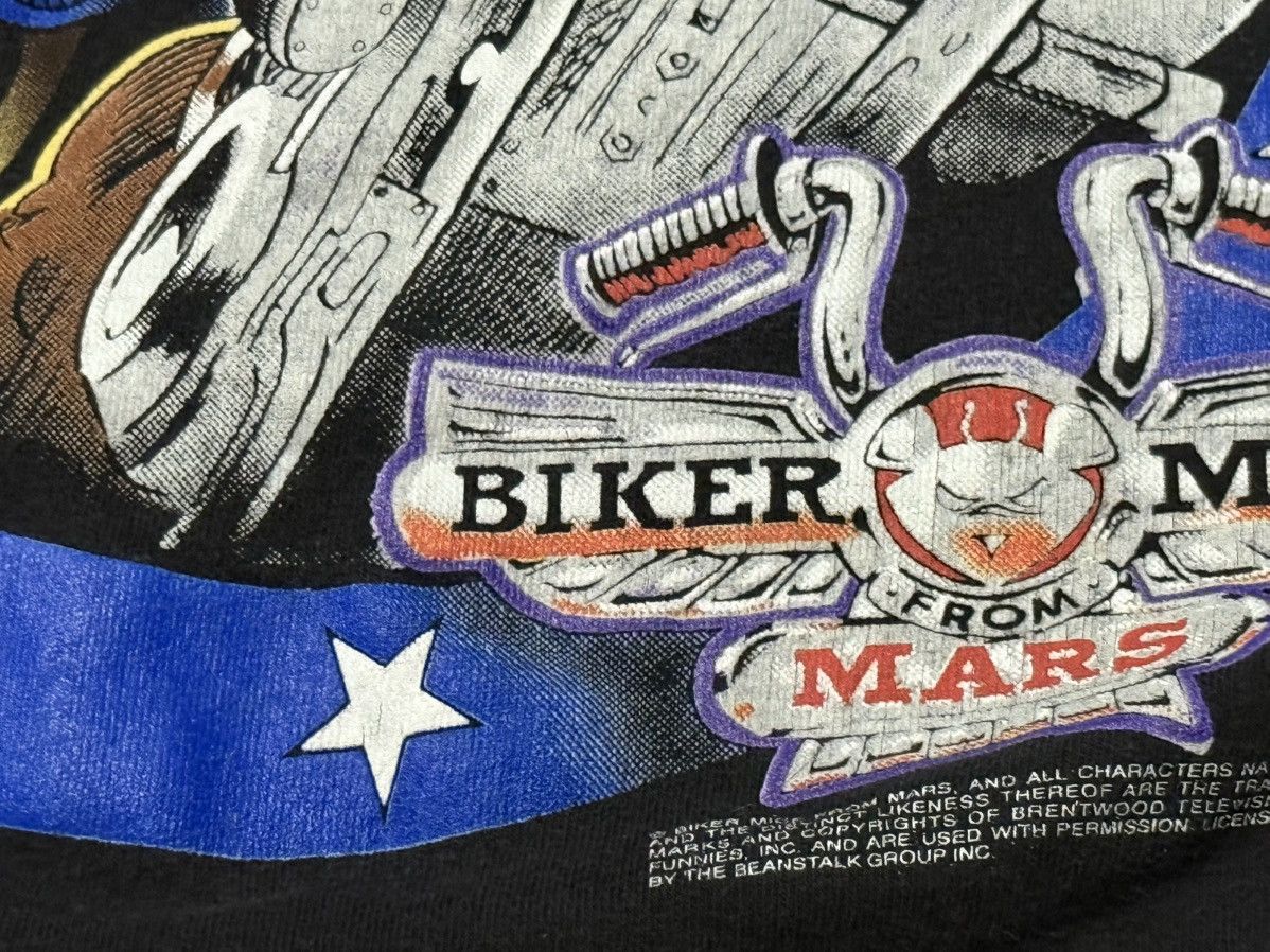 Vintage Vintage 90s Biker Mice from Mars Rock N Ride T Shirt Size US M / EU 48-50 / 2 - 4 Thumbnail