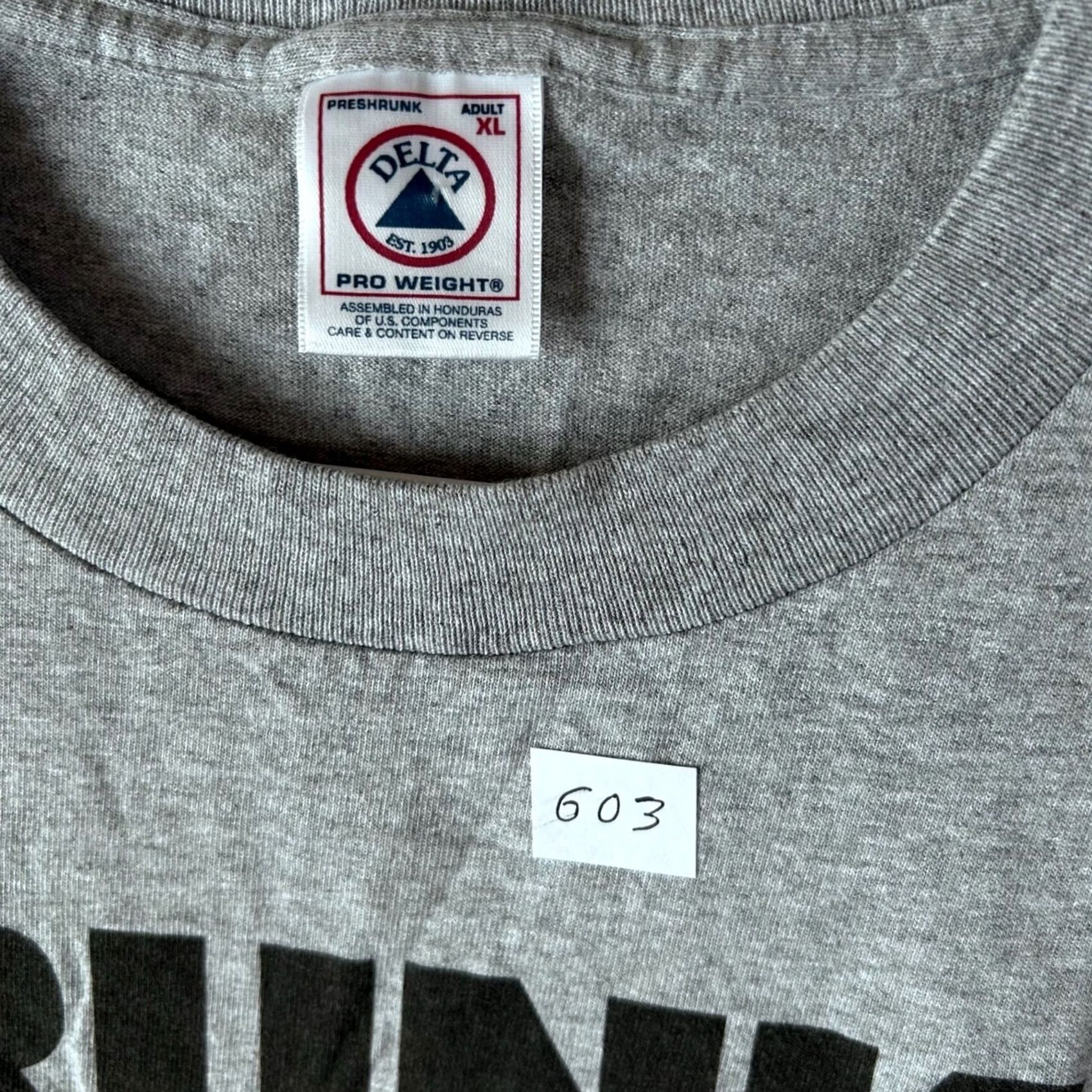 Vintage VINTAGE Delta Pro Weight T-Shirt XL Gray 2001 South Padre Island Drunk Graphic Tee Mens XL Size US XL / EU 56 / 4 - 2 Thumbnail